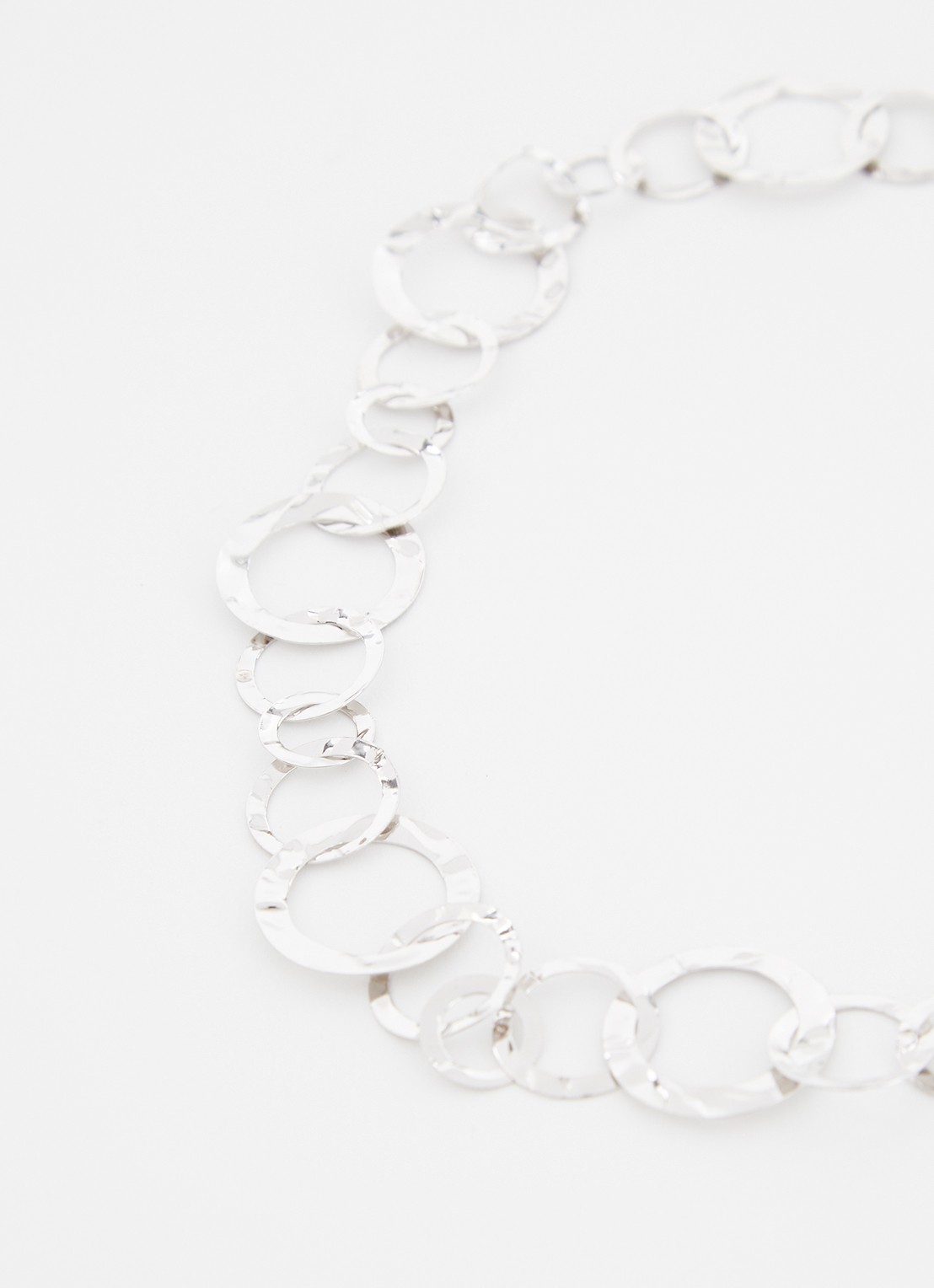 Casa Jewelry Bouncy ketting van zilver - detail 2 zilver