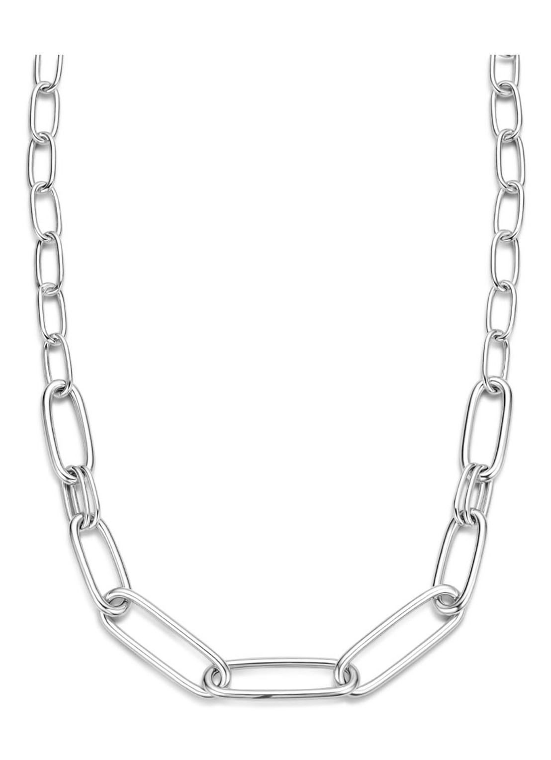 Casa Jewelry Claire ketting van zilver - voorkant zilver