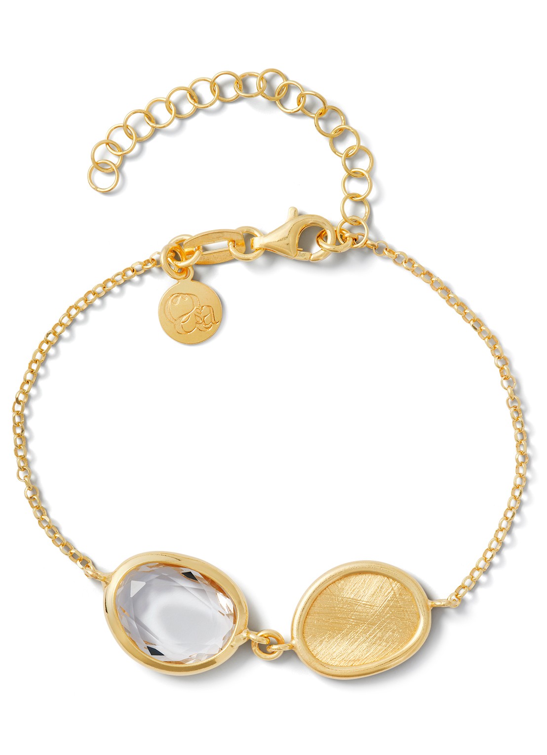Casa Jewelry Colette armband verguld  - voorkant goud
