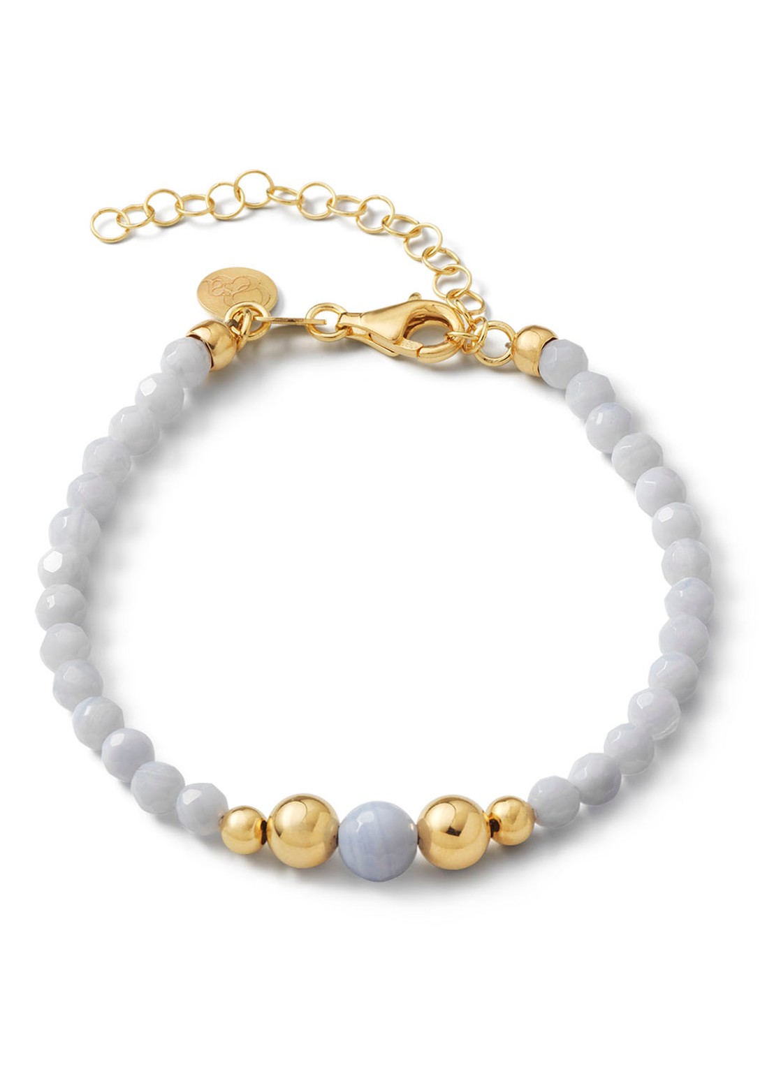 Casa Jewelry Como kralenarmband verguld - voorkant goud