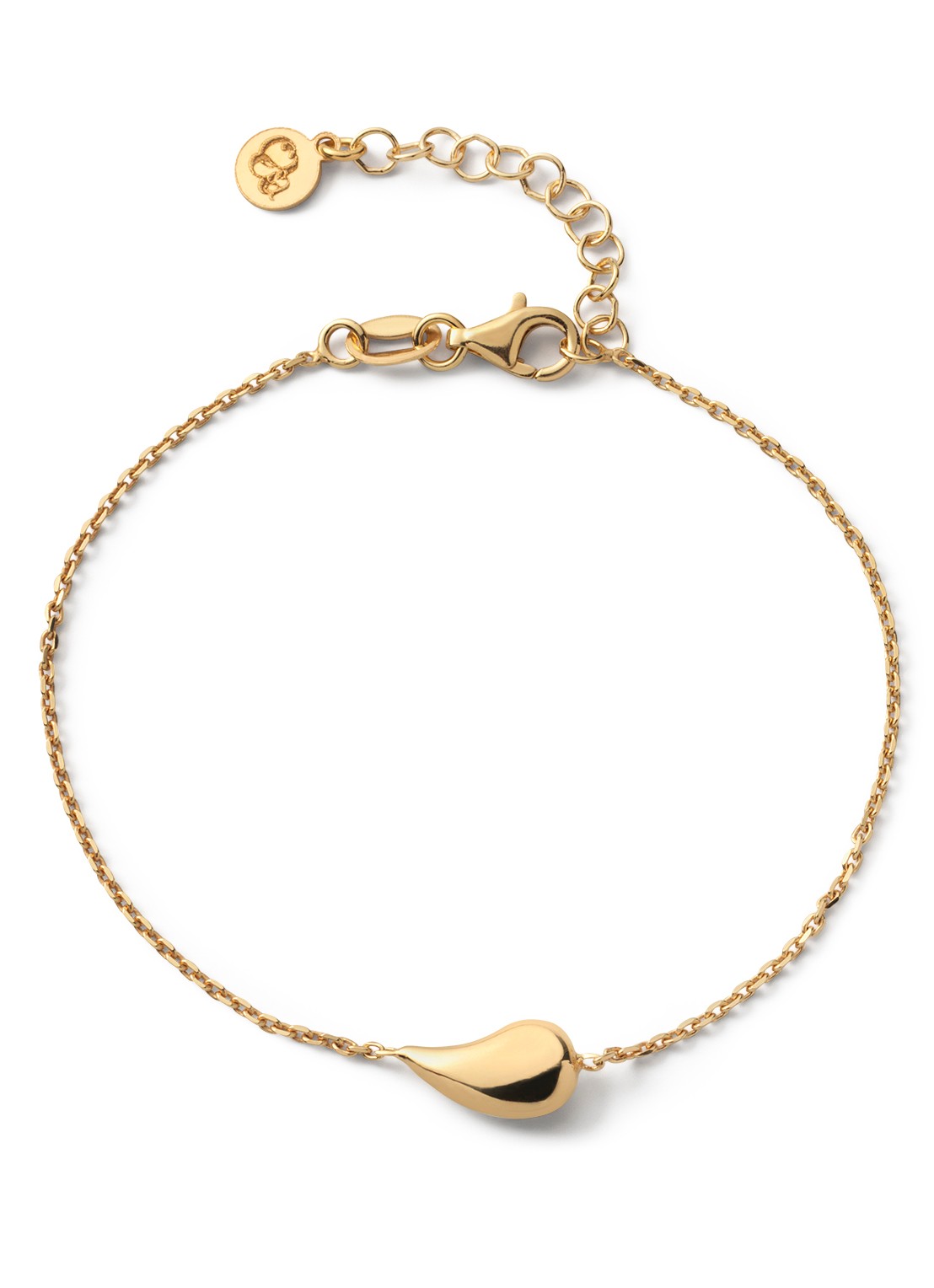 Casa Jewelry Drop S Shiny armband verguld  - voorkant goud