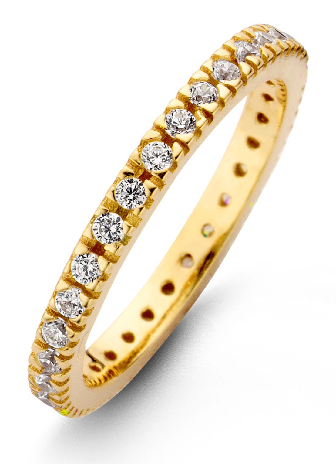 Casa Jewelry Forever ring verguld - voorkant goud