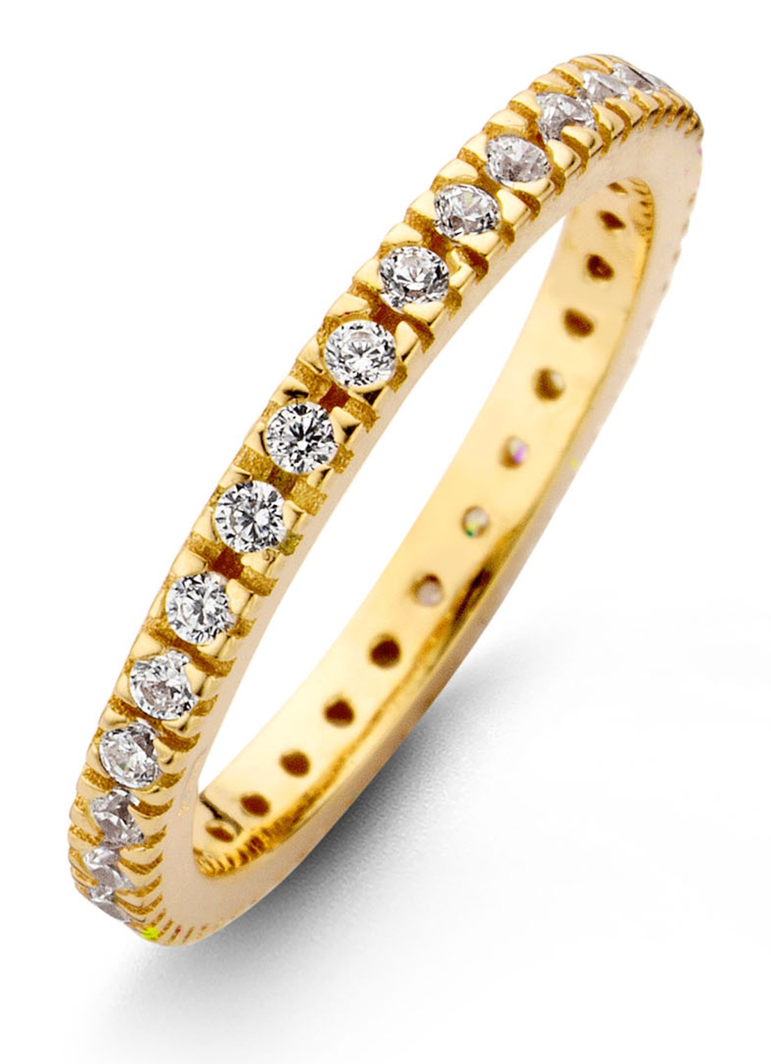Casa Jewelry Forever ring verguld - voorkant 2 goud