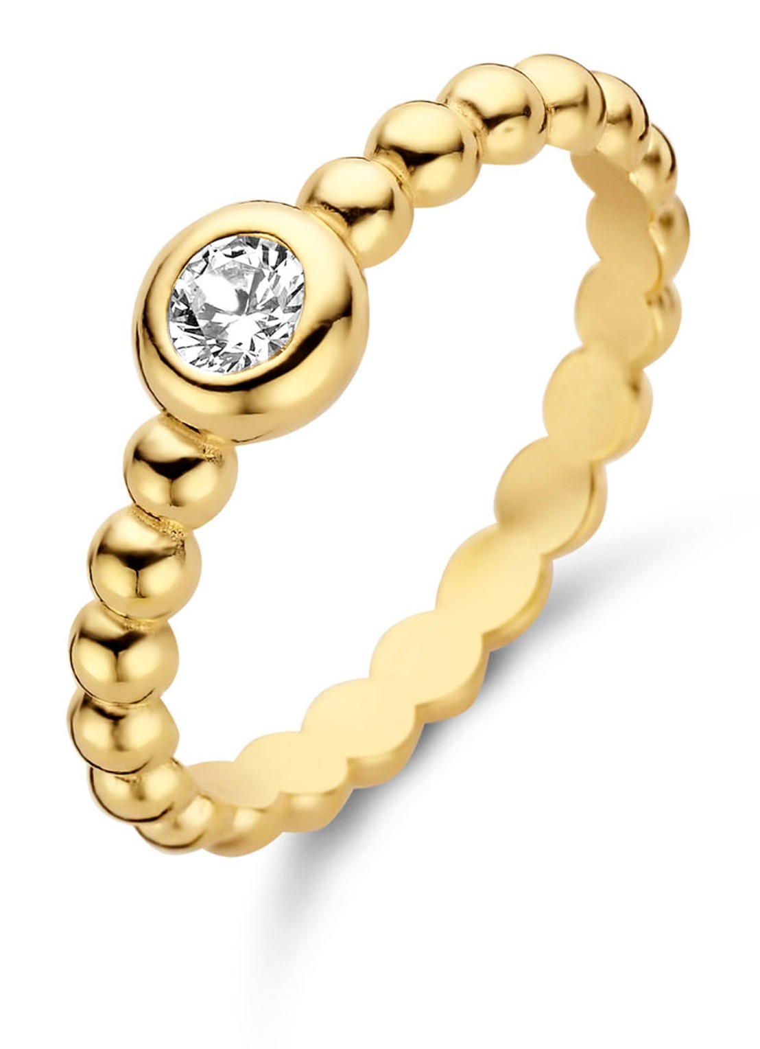 Casa Jewelry Gem ring verguld - voorkant goud