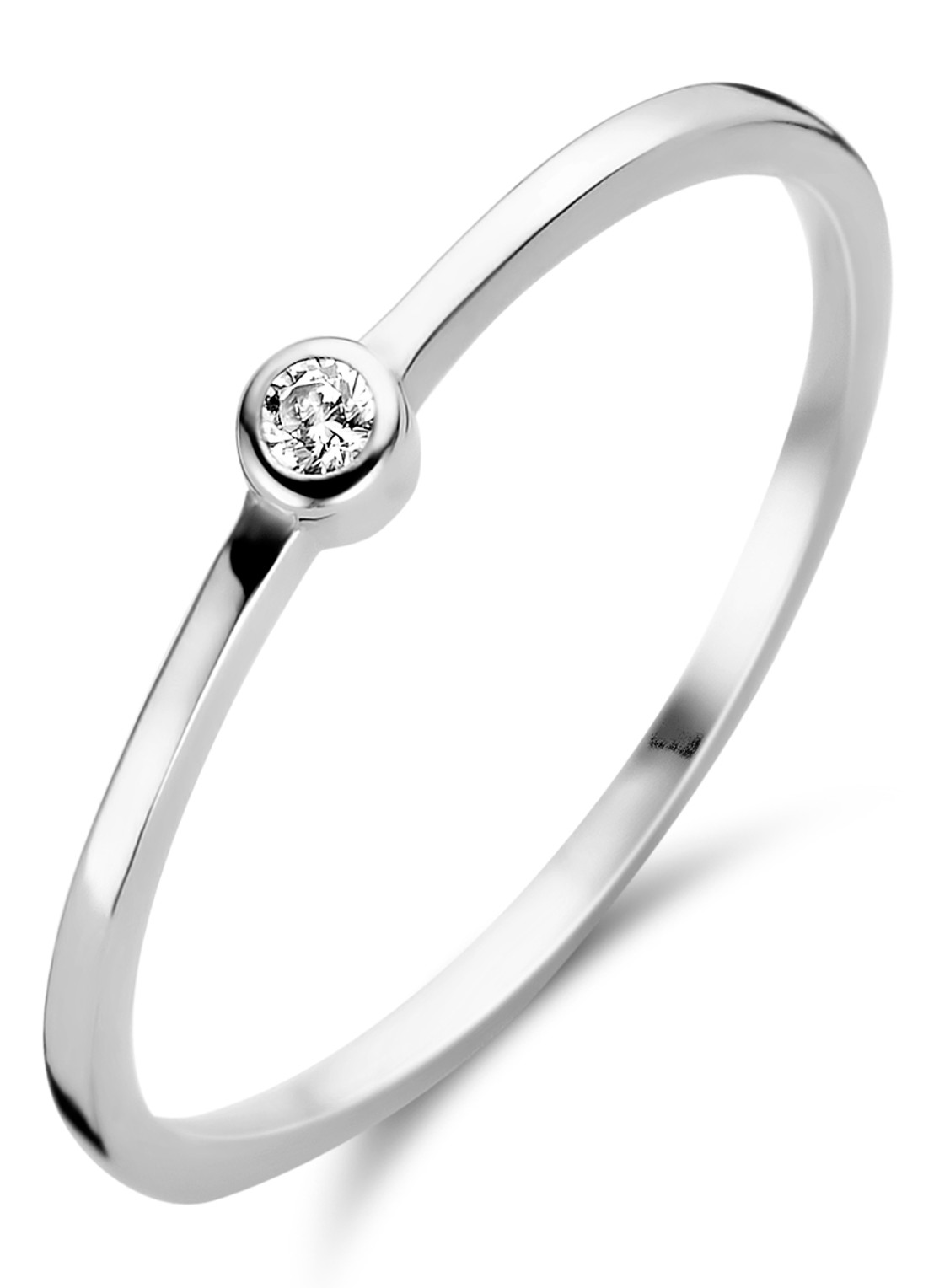 Casa Jewelry Gemma ring van zilver - voorkant zilver
