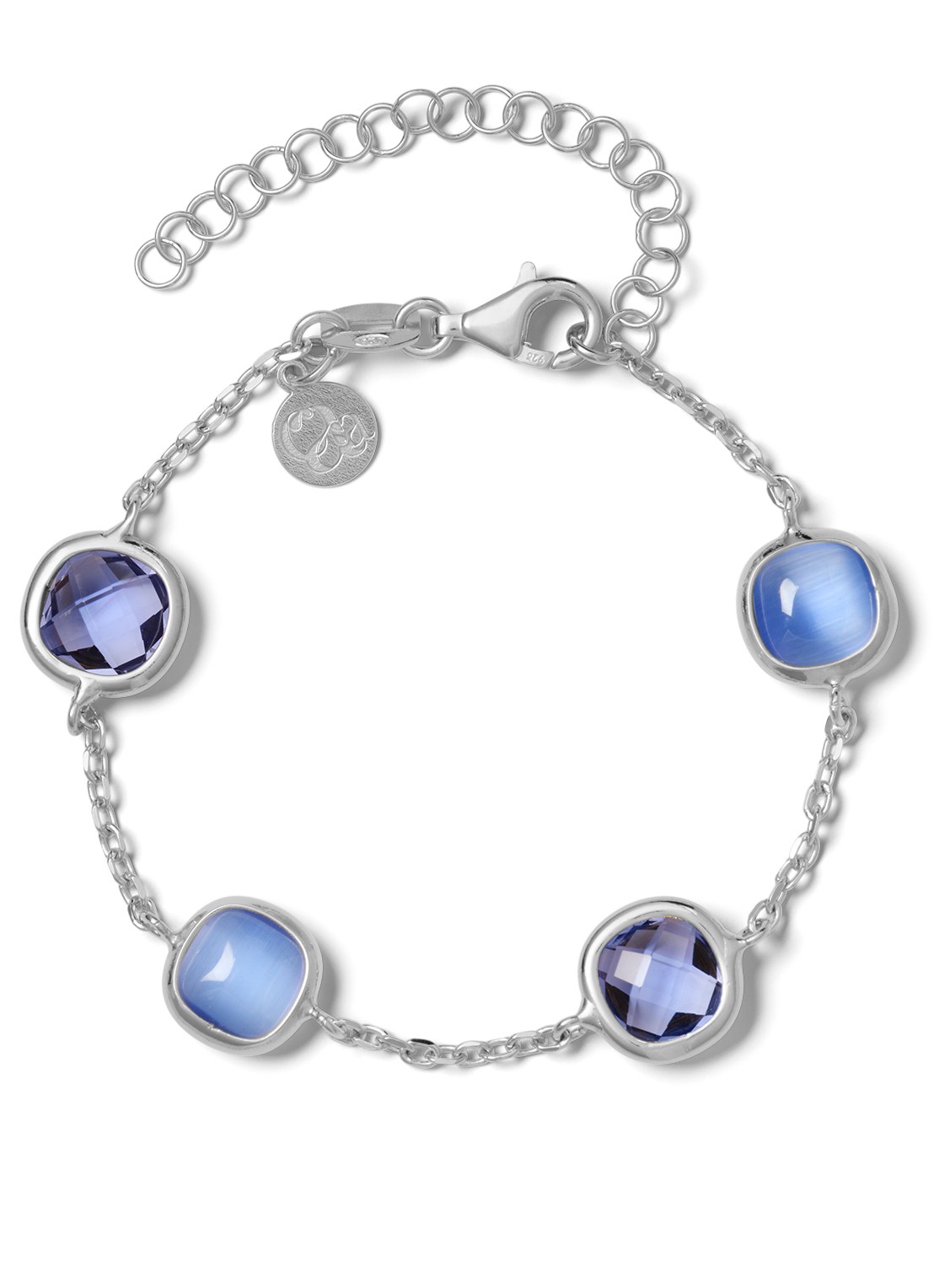 Casa Jewelry Grace armband van zilver  - voorkant zilver