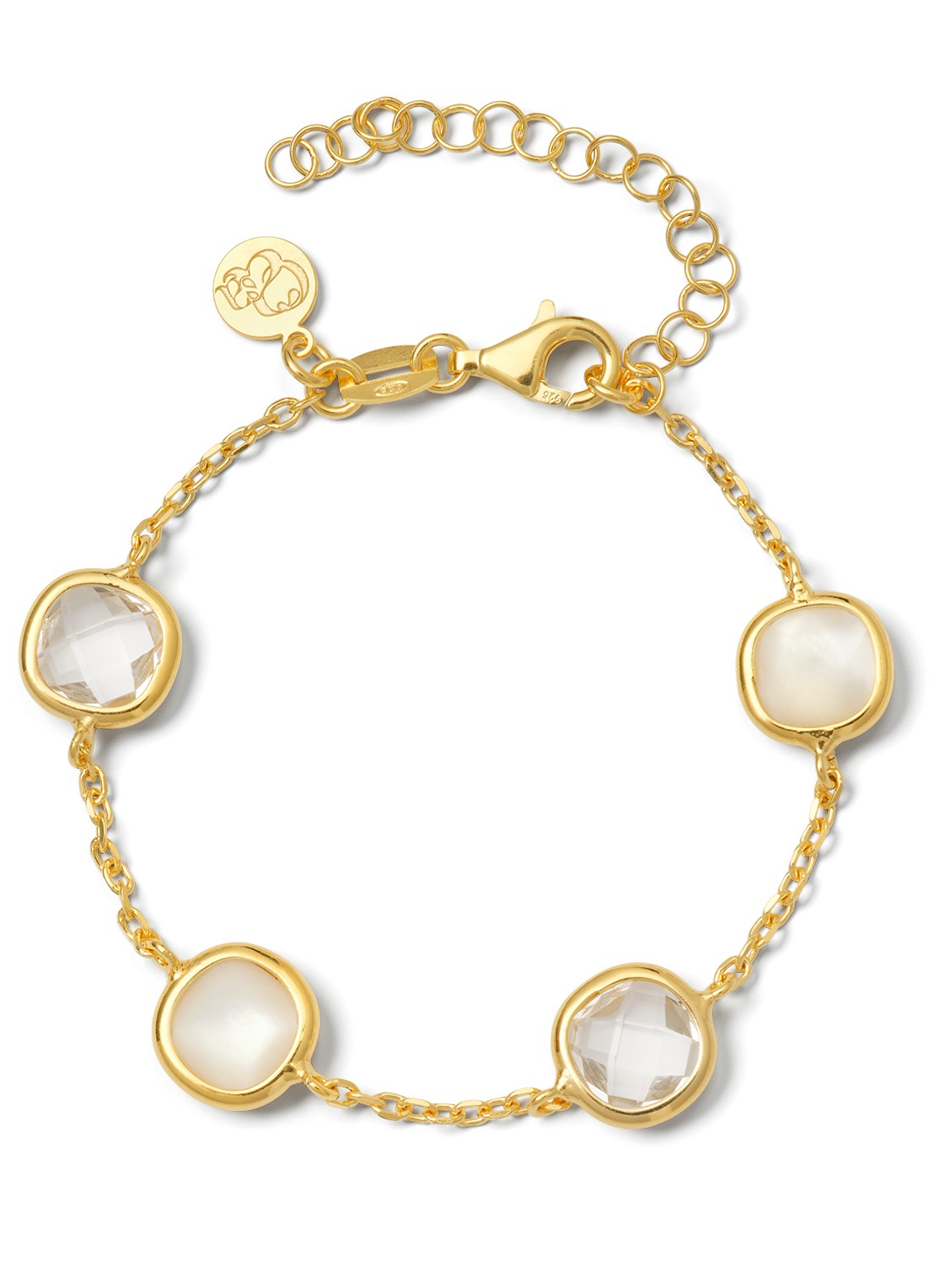 Casa Jewelry Grace armband verguld  - voorkant goud