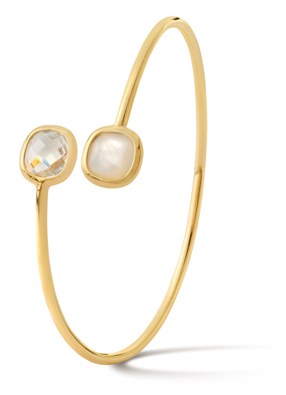 Casa Jewelry Grace bangle verguld  - voorkant goud