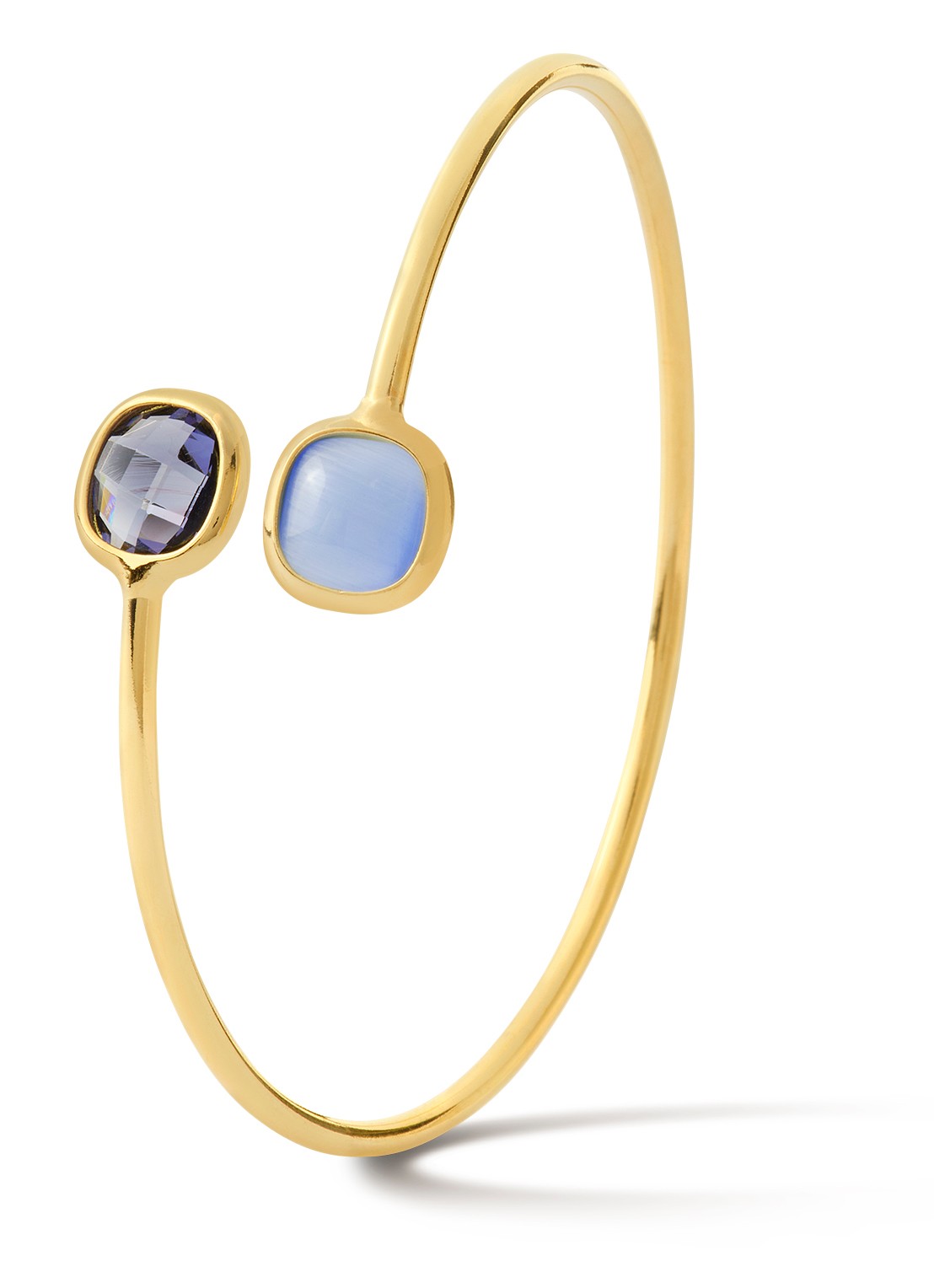 Casa Jewelry Grace bangle verguld  - voorkant goud