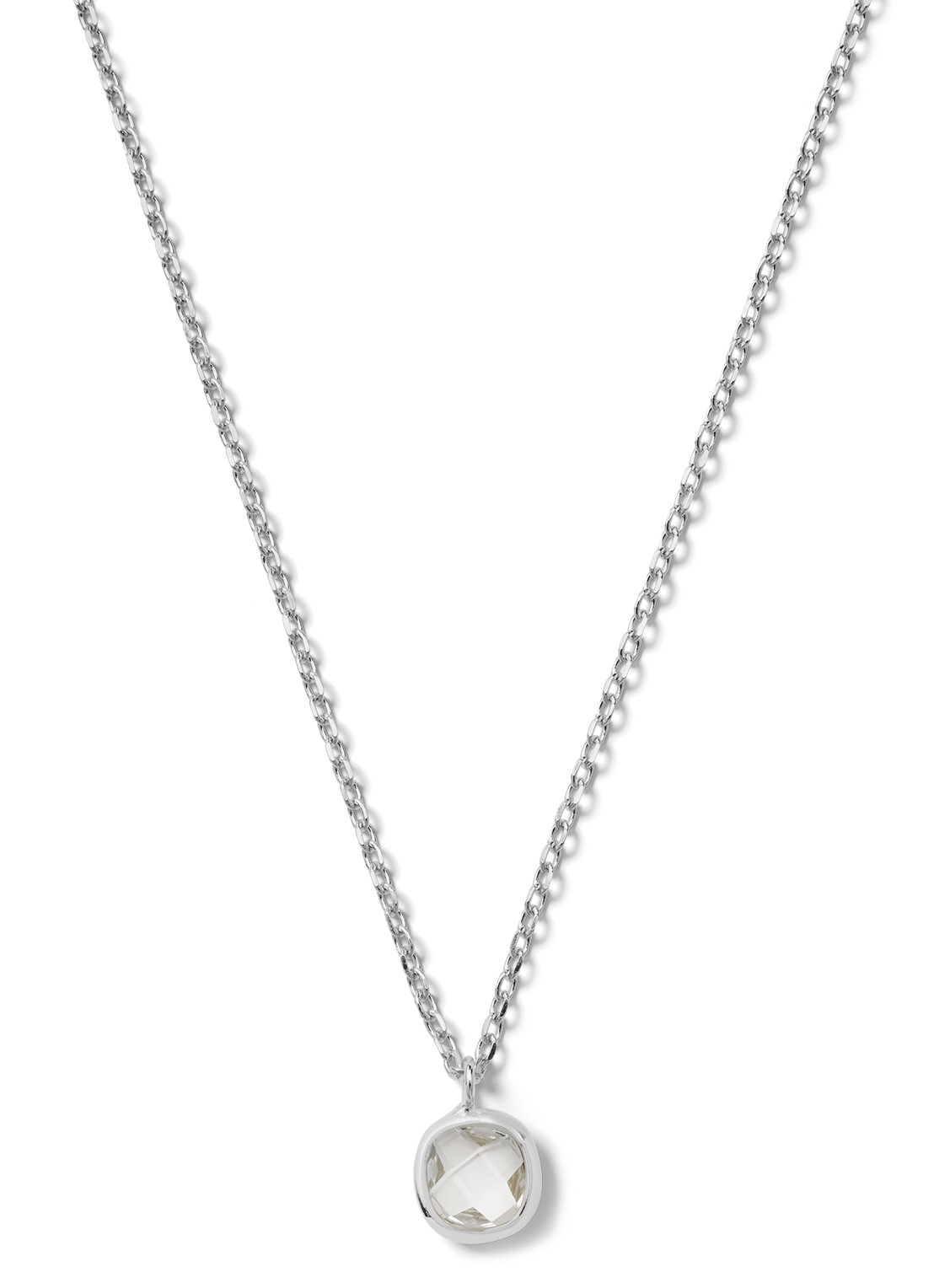 Casa Jewelry Grace ketting verguld  - voorkant zilver