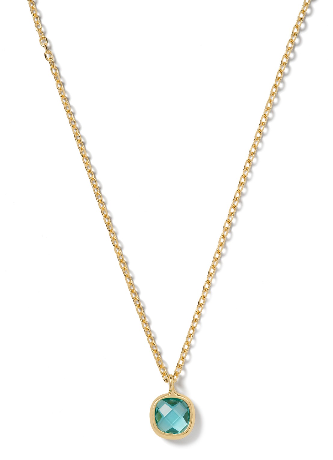Casa Jewelry Grace ketting verguld  - voorkant goud