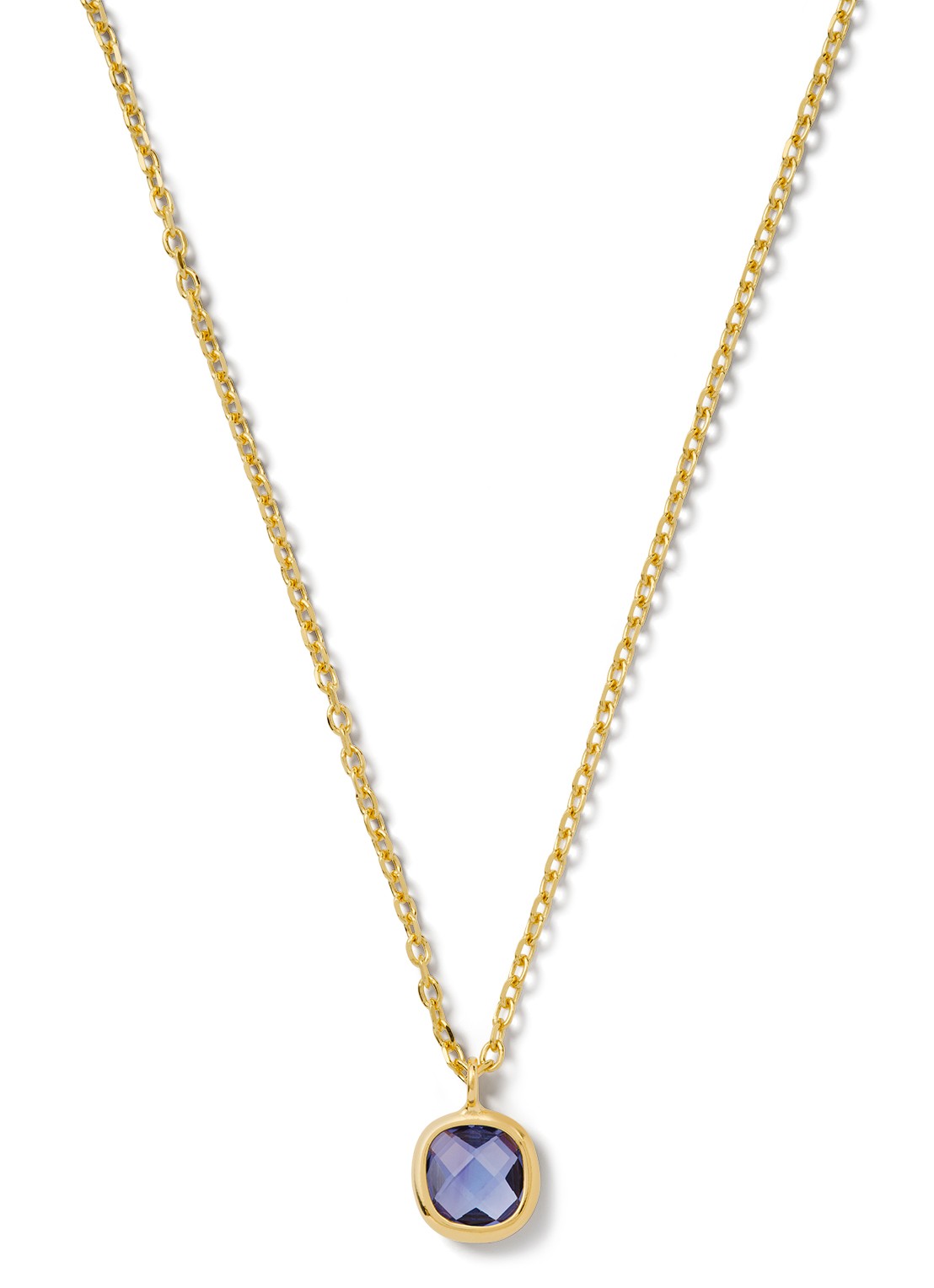 Casa Jewelry Grace ketting verguld  - voorkant goud