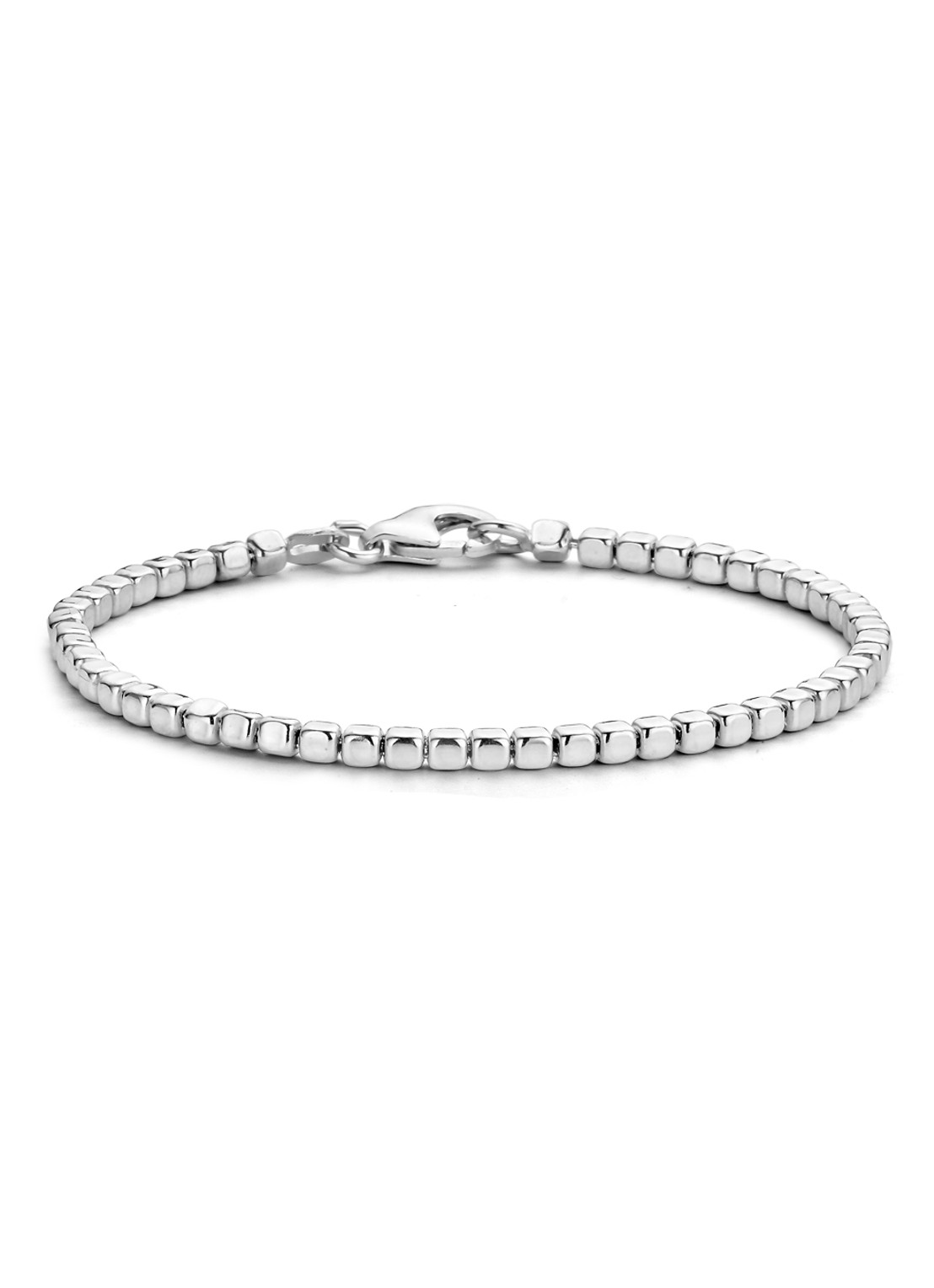 Casa Jewelry Icecube armband van zilver - voorkant zilver