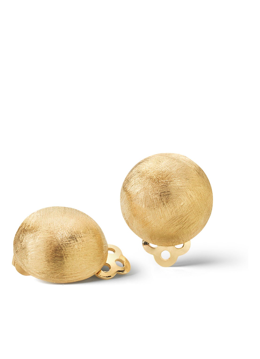 Casa Jewelry Iglo Satin ear cuff verguld - voorkant goud