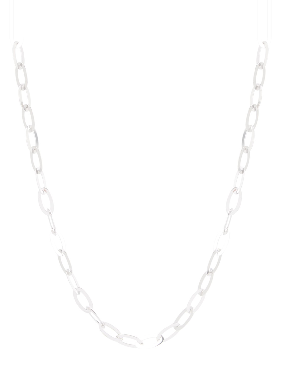 Casa Jewelry Ischia ketting van zilver - voorkant 2 zilver