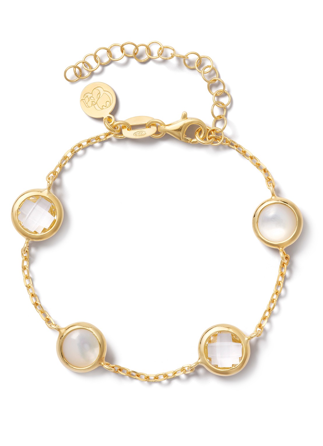 Casa Jewelry Juliette armband verguld  - voorkant goud