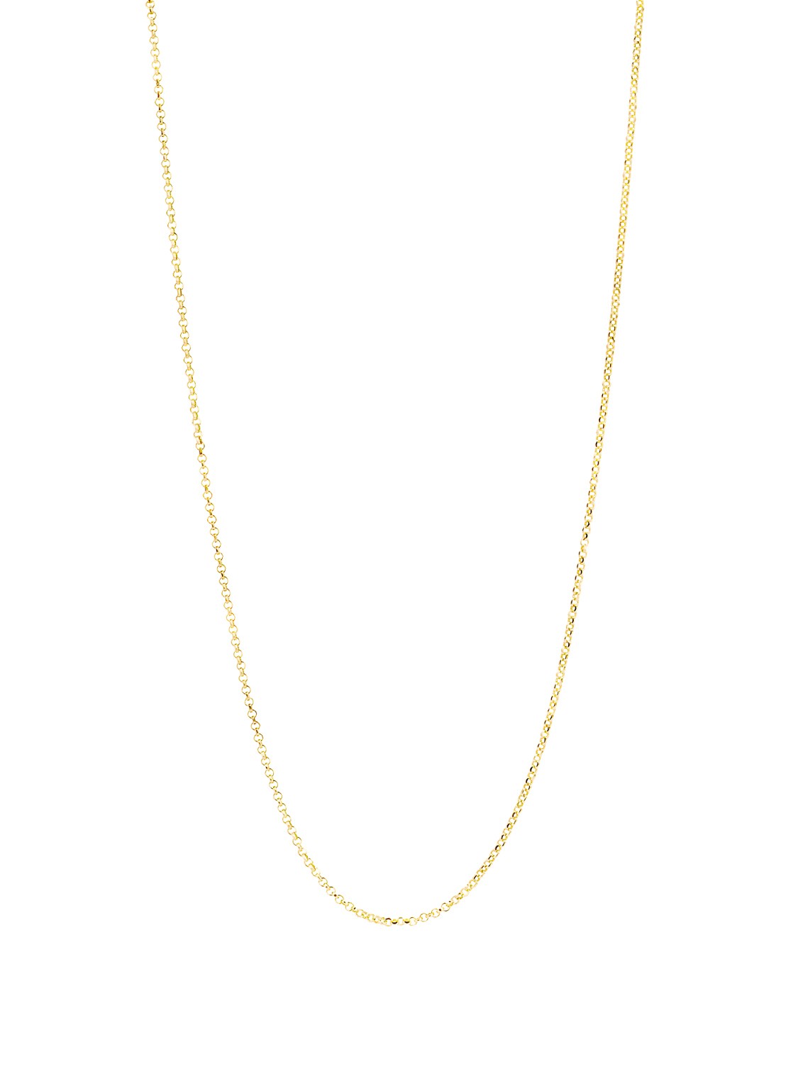Casa Jewelry Kitty ketting verguld - voorkant goud