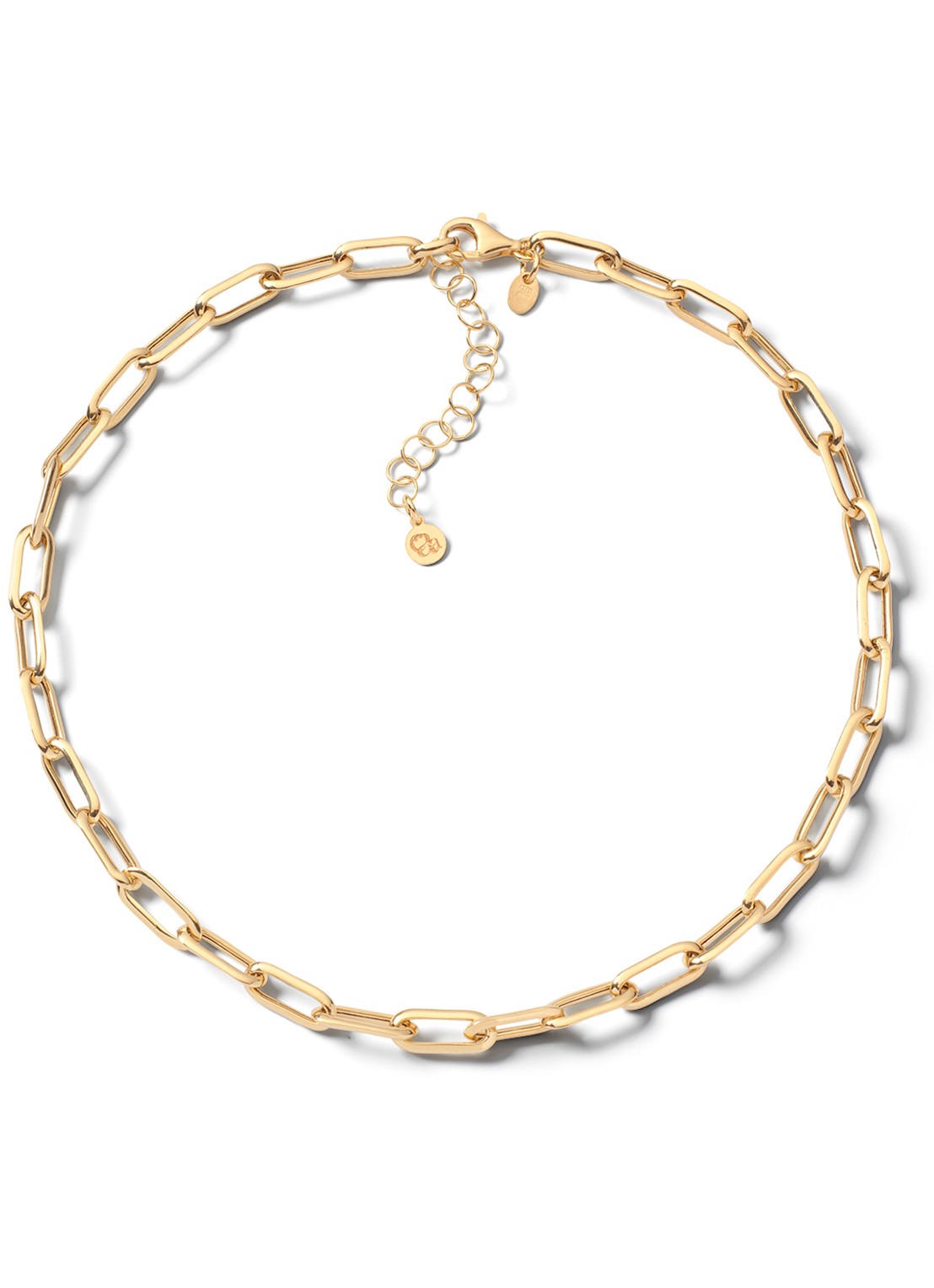 Casa Jewelry Lilli ketting verguld - voorkant goud