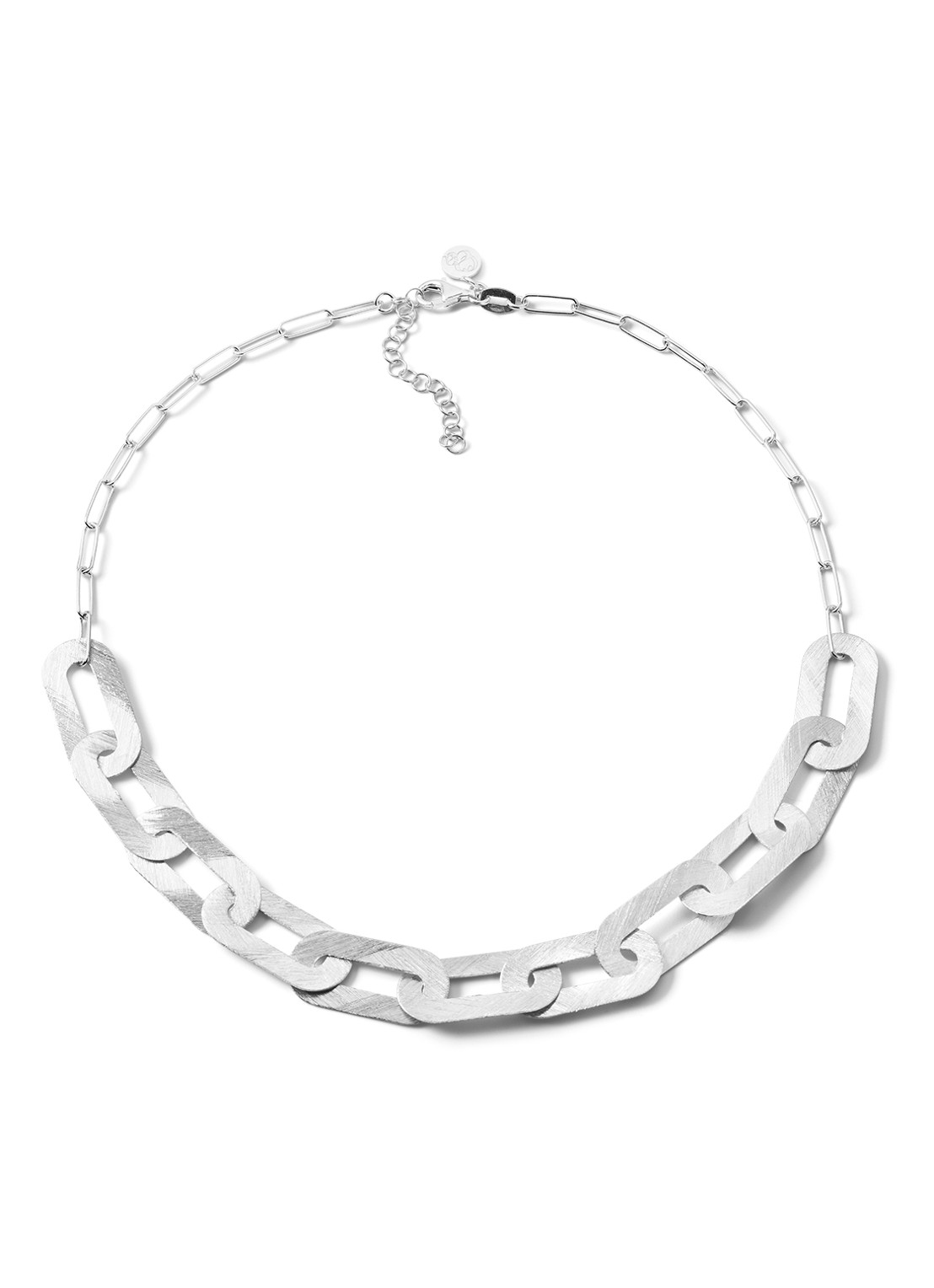 Casa Jewelry Lois ketting van zilver - voorkant zilver