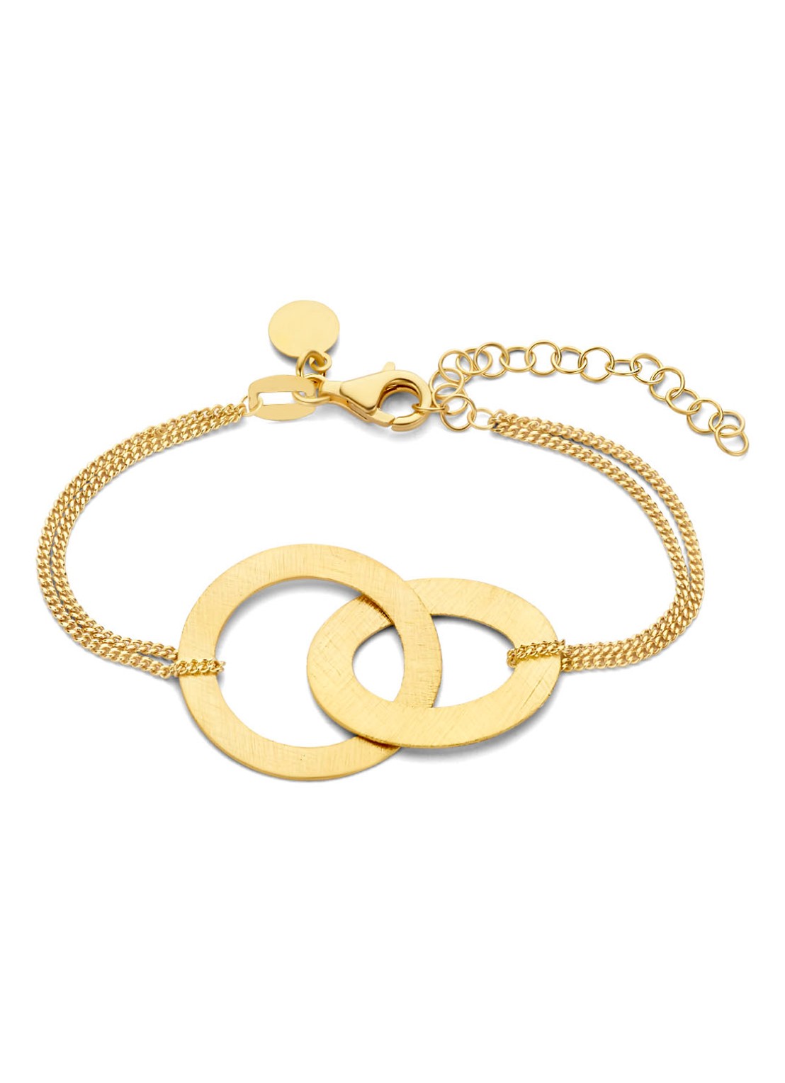 Casa Jewelry Lola S schakelarmband verguld - voorkant goud
