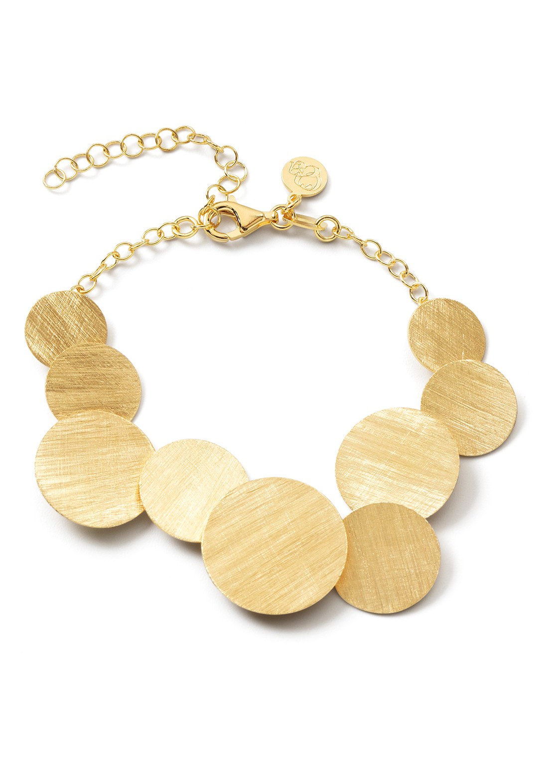 Casa Jewelry Luna armband verguld - voorkant goud