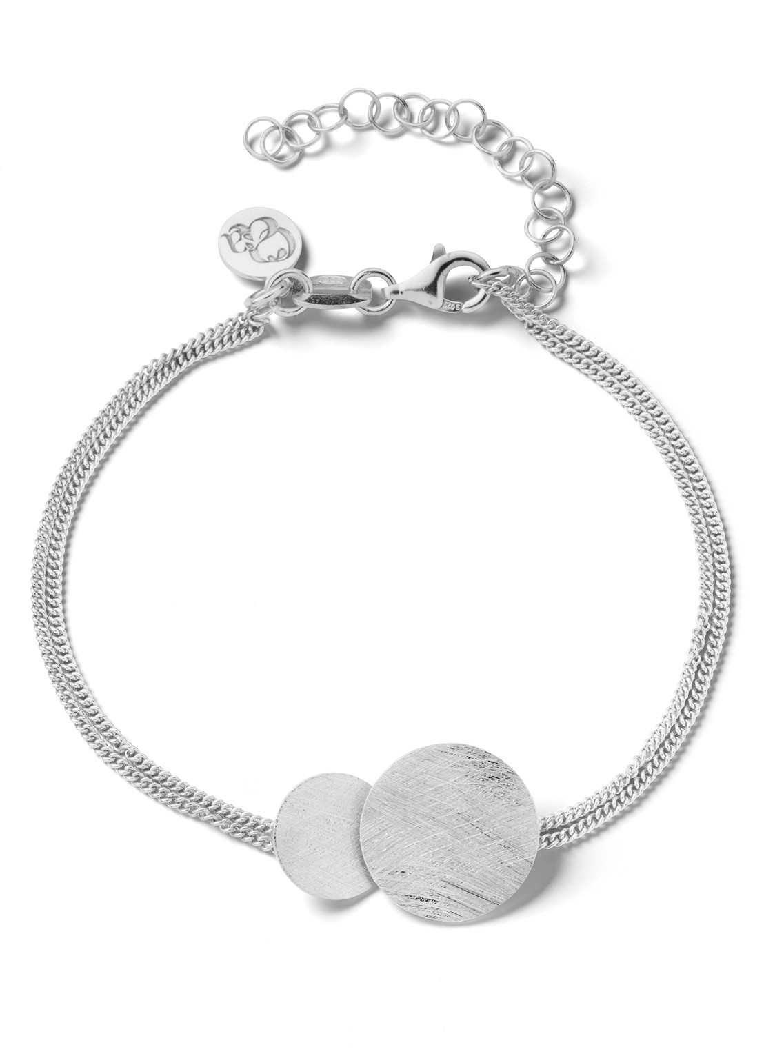 Casa Jewelry Luna Mini armband van zilver  - voorkant zilver