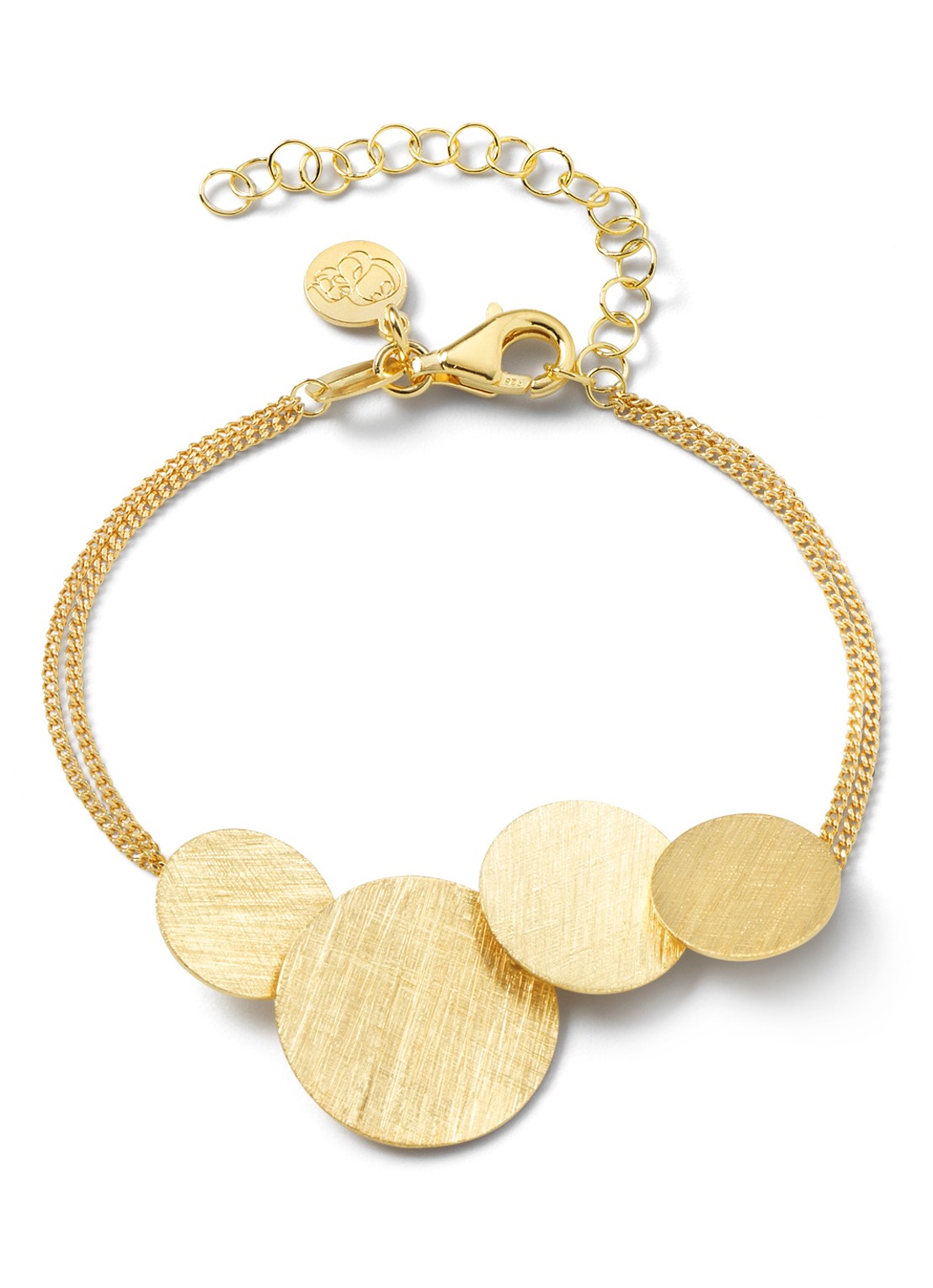Casa Jewelry Luna S armband verguld - voorkant goud