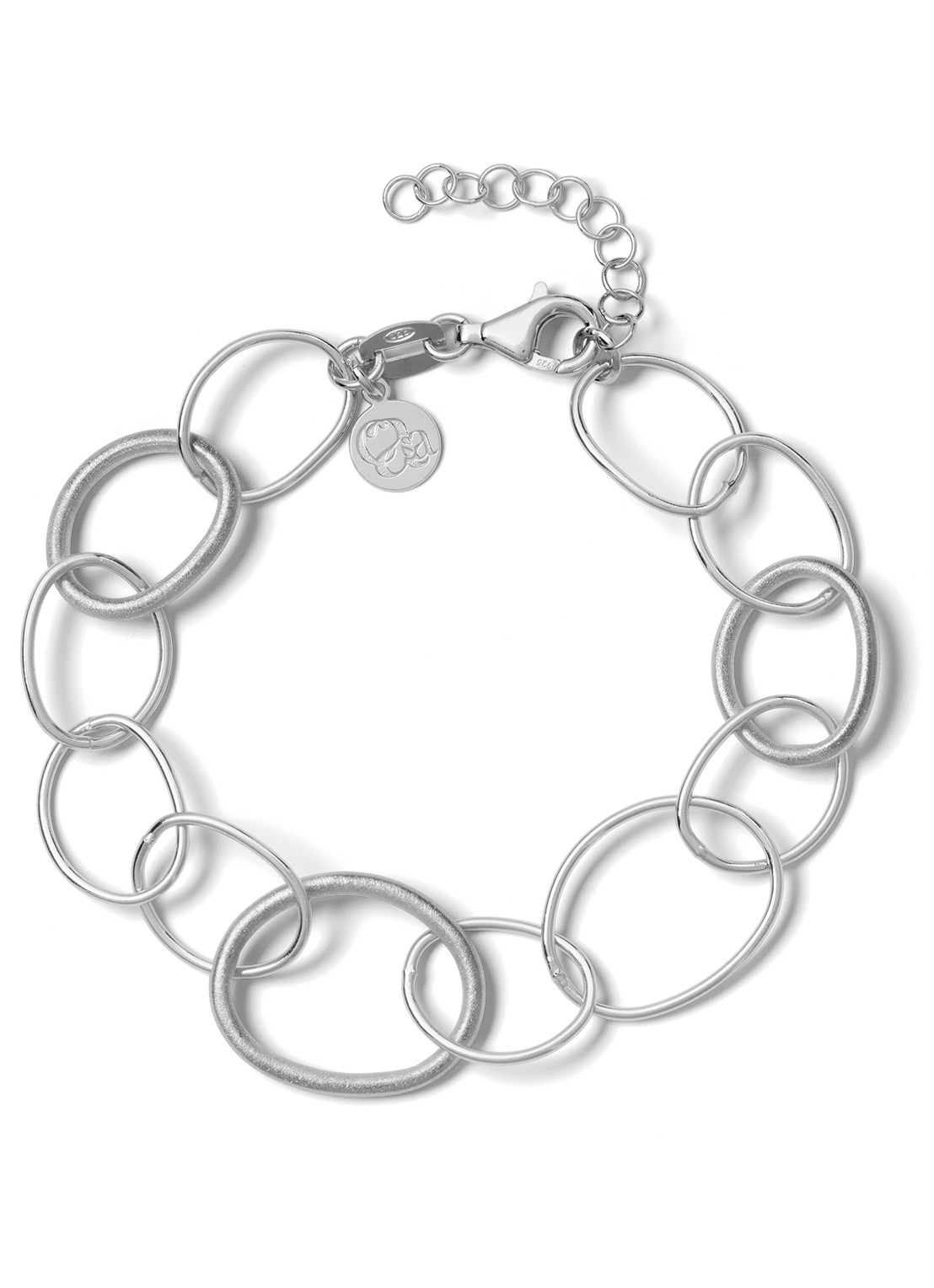 Casa Jewelry Mila S armband van zilver  - voorkant zilver