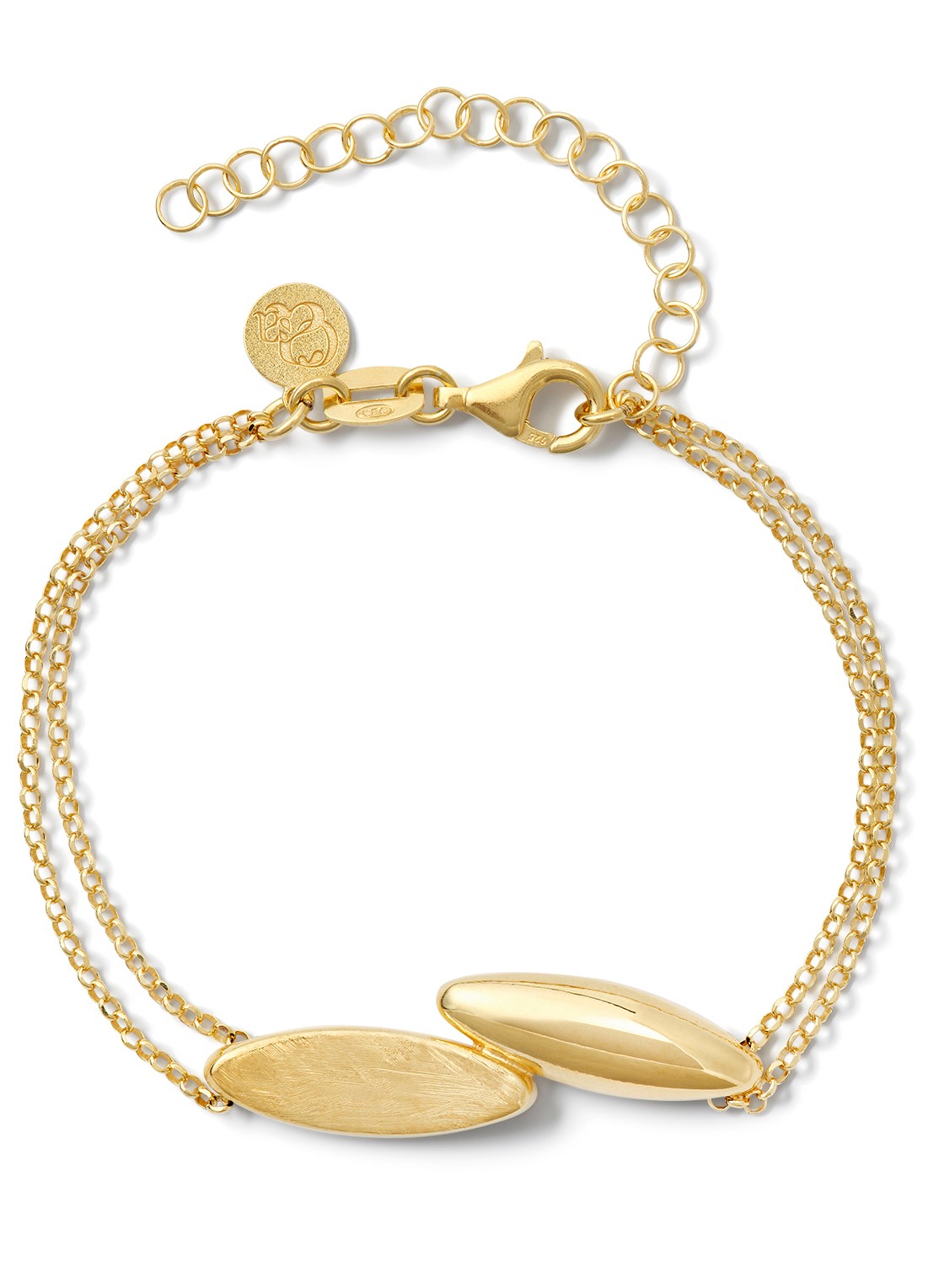 Casa Jewelry Odil armband verguld  - voorkant goud