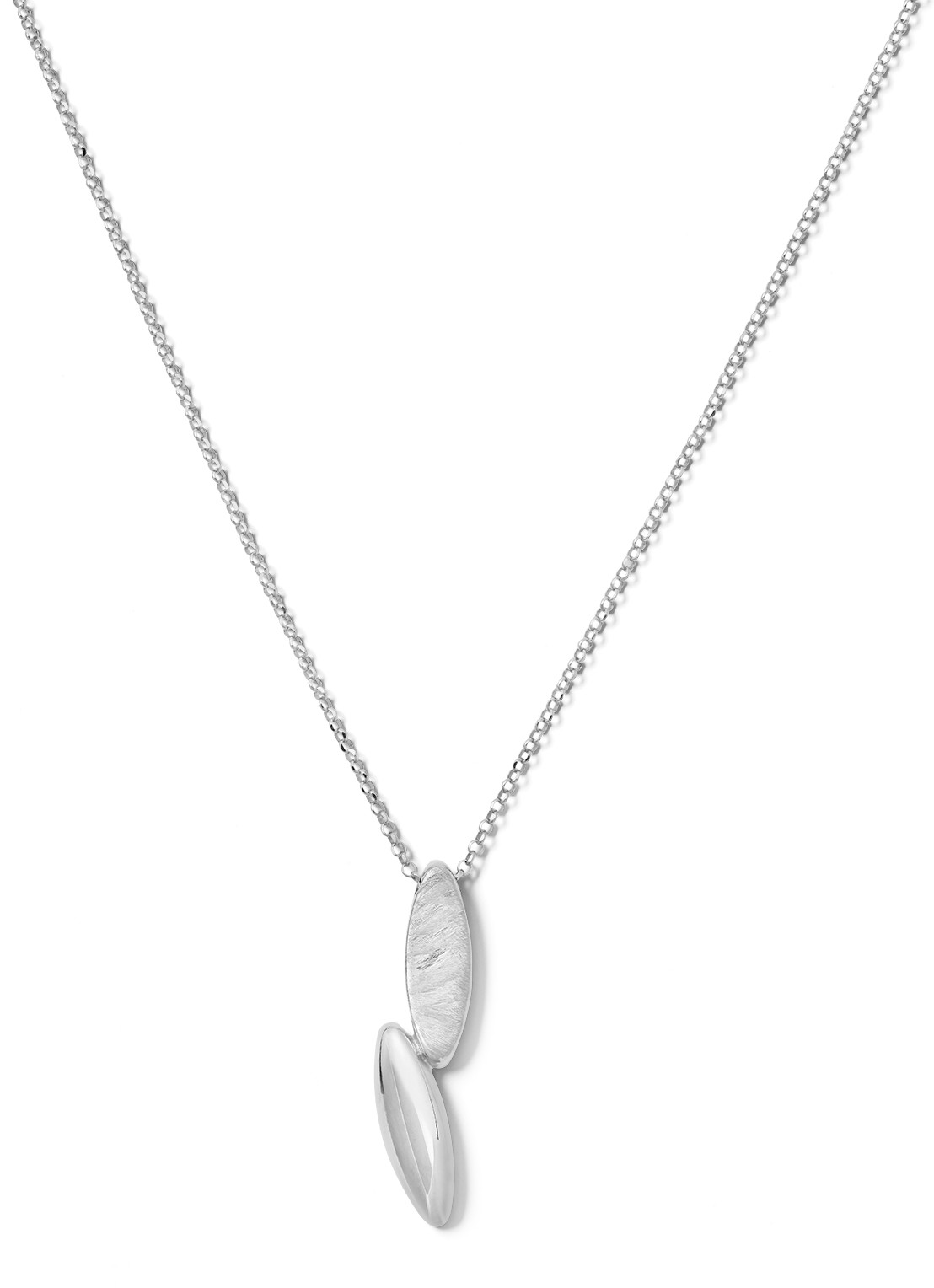 Casa Jewelry Odil ketting van zilver  - voorkant zilver