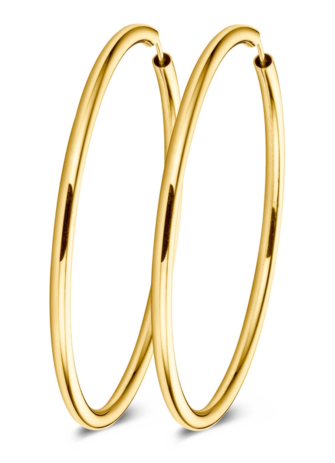 Casa Jewelry Oorringen verguld - voorkant goud