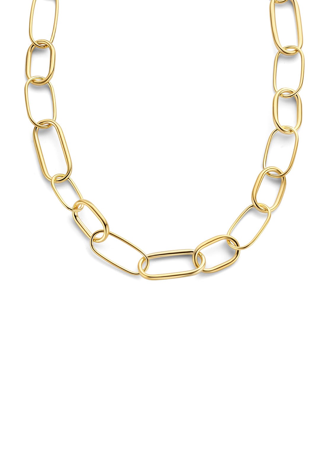 Casa Jewelry Oval Office ketting verguld - voorkant goud