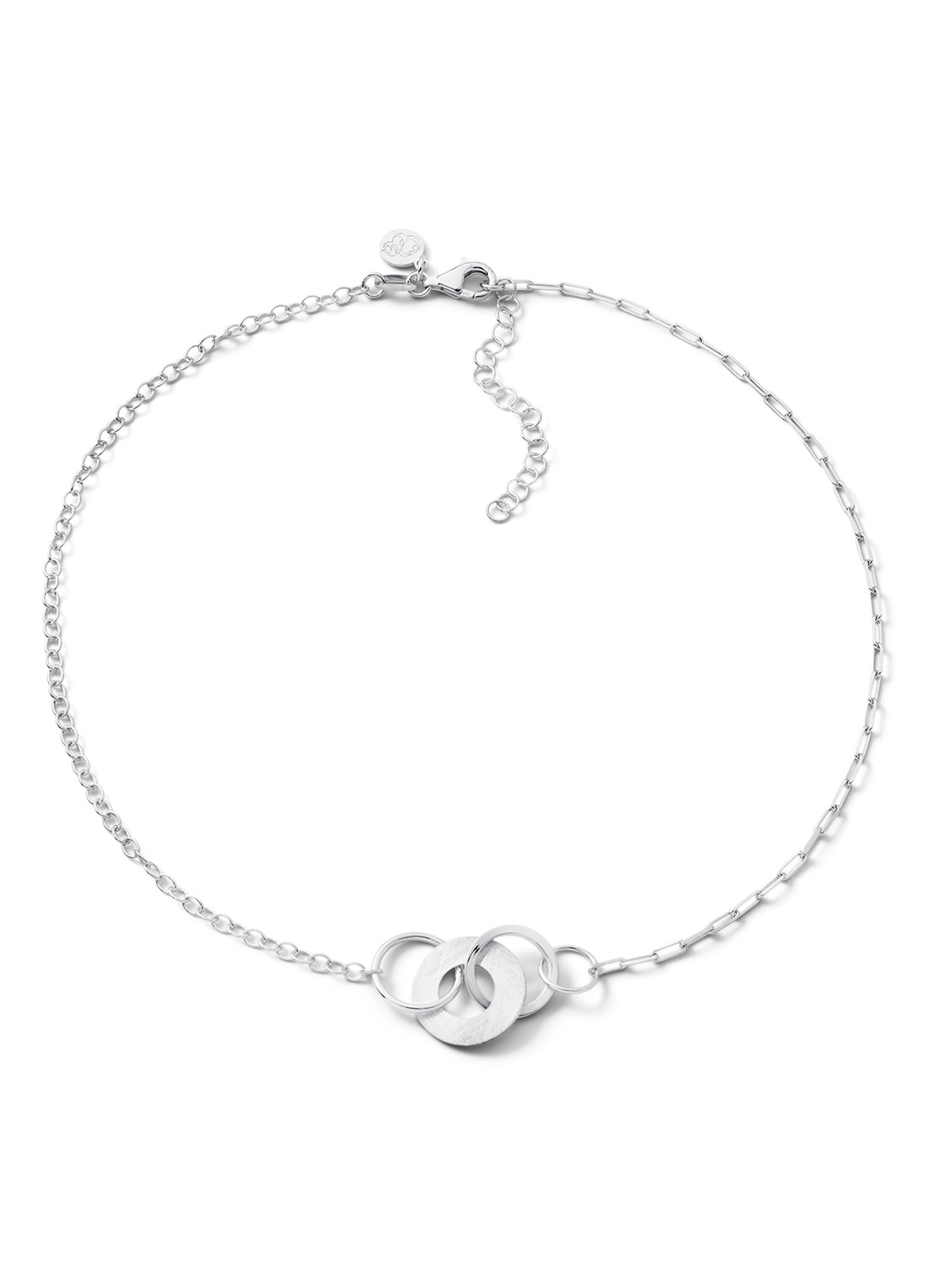 Casa Jewelry Padova ketting van zilver - voorkant zilver
