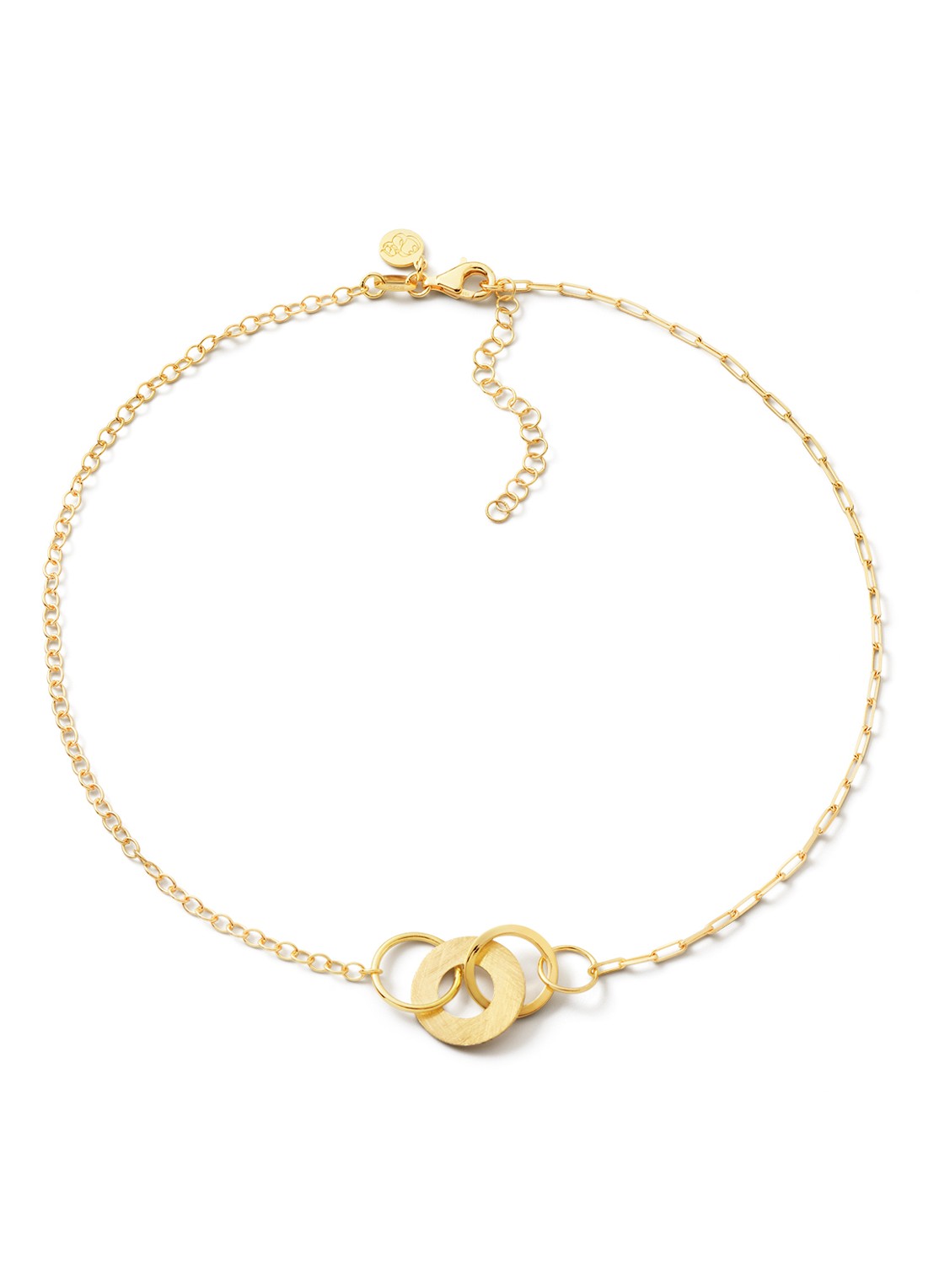 Casa Jewelry Padova ketting verguld - voorkant goud
