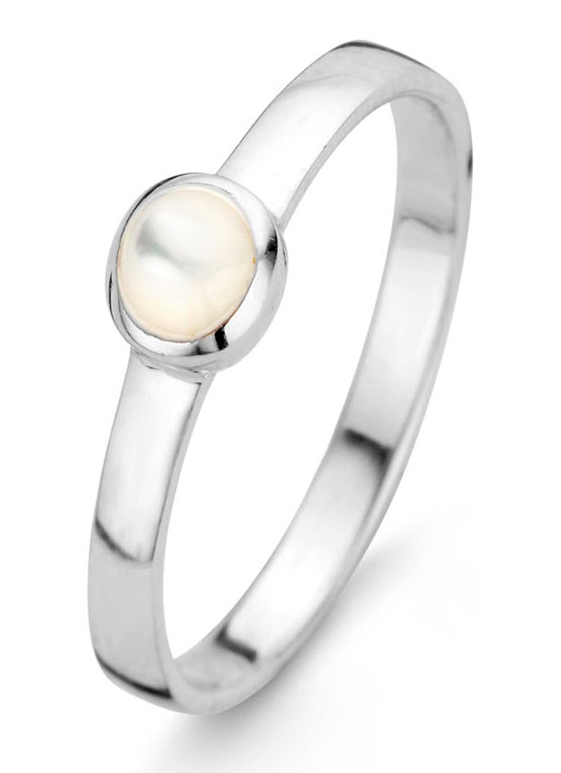Casa Jewelry Pom Small ring van zilver maat 16.5 - voorkant zilver