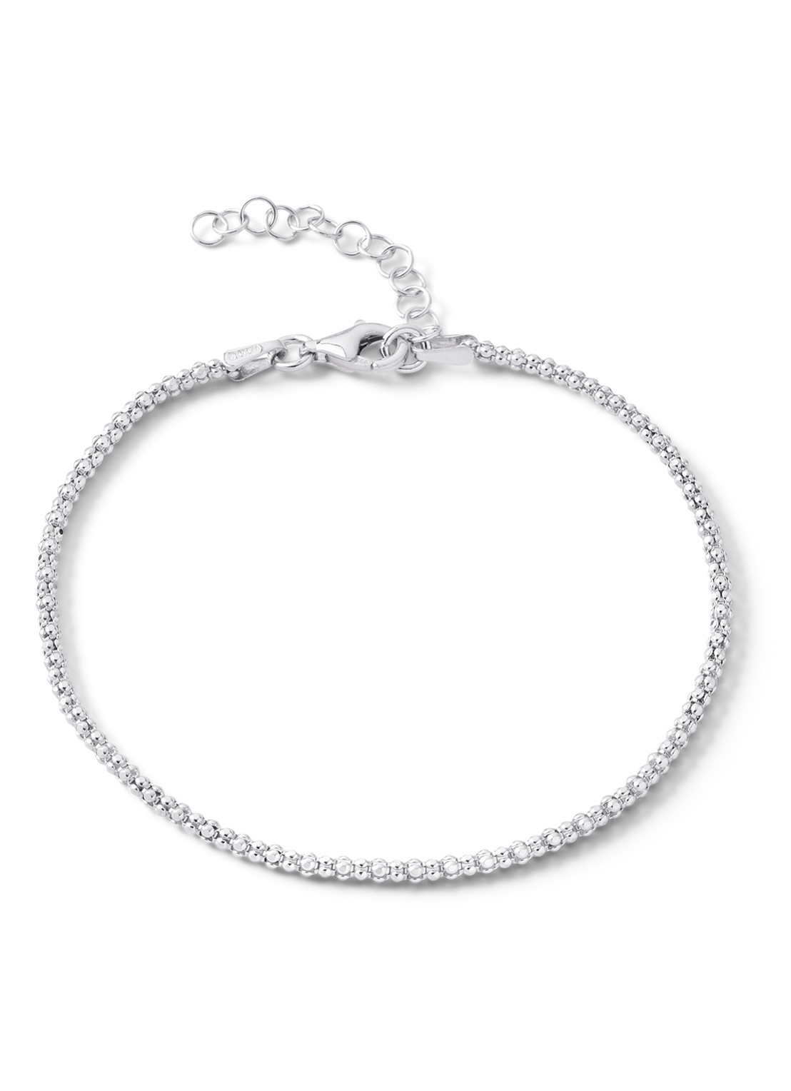 Casa Jewelry Python armband van zilver - voorkant zilver