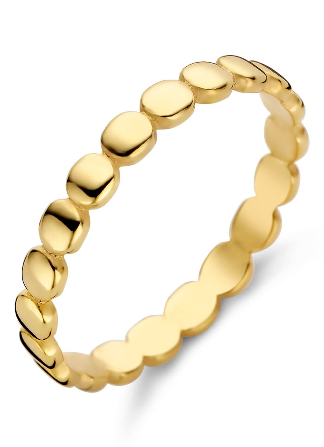 Casa Jewelry Ring verguld - voorkant goud