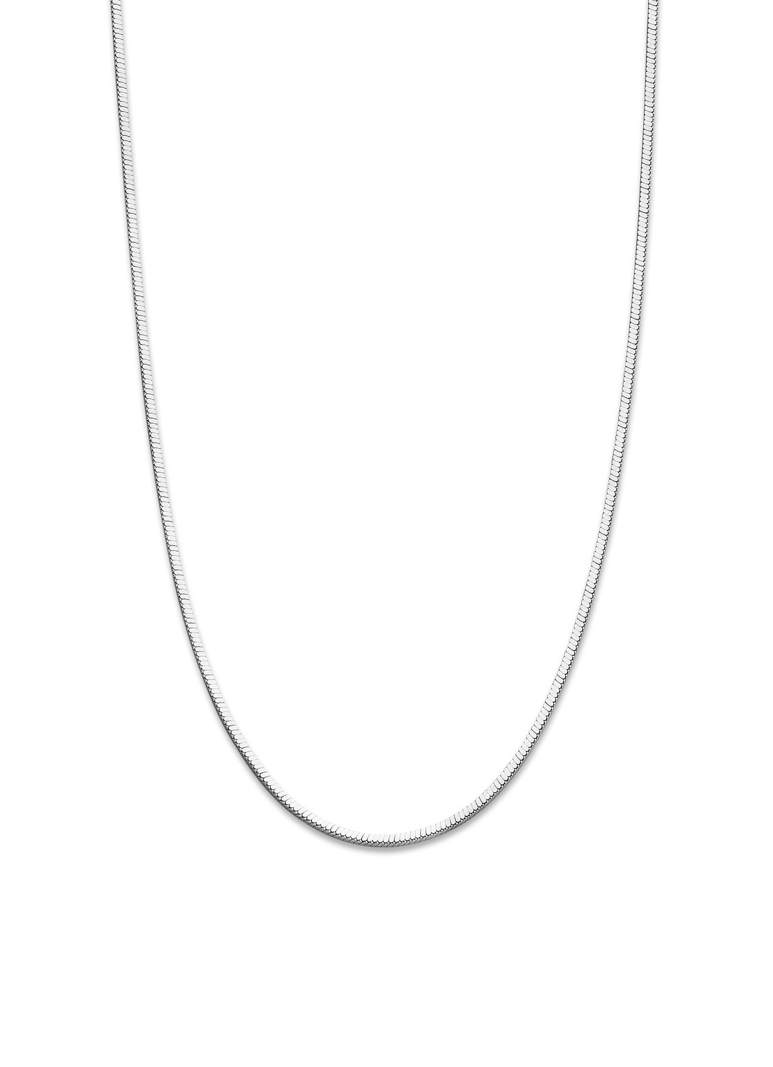 Casa Jewelry Snaky ketting van zilver - voorkant zilver