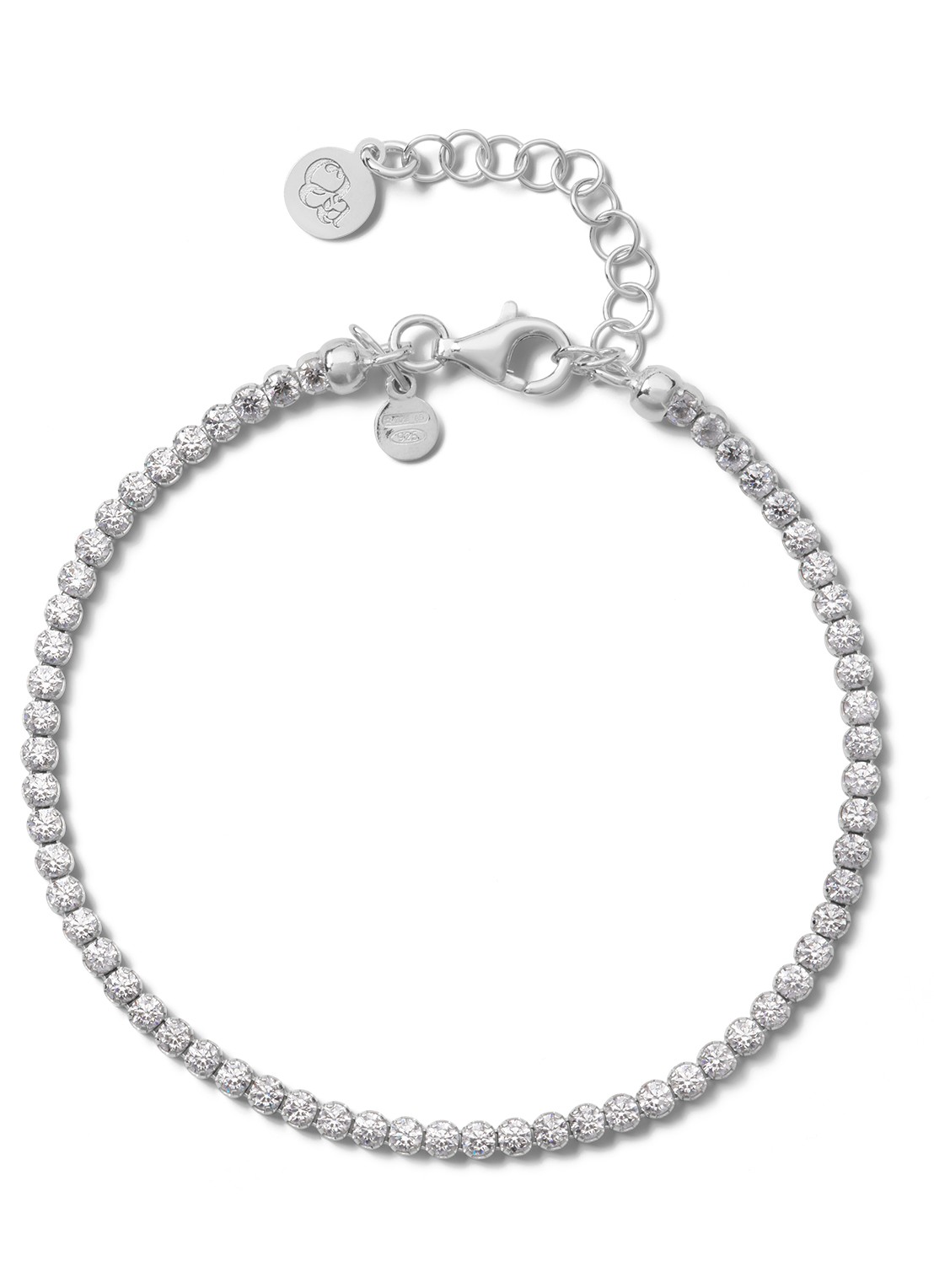 Casa Jewelry Steffi armband van zilver  - voorkant zilver