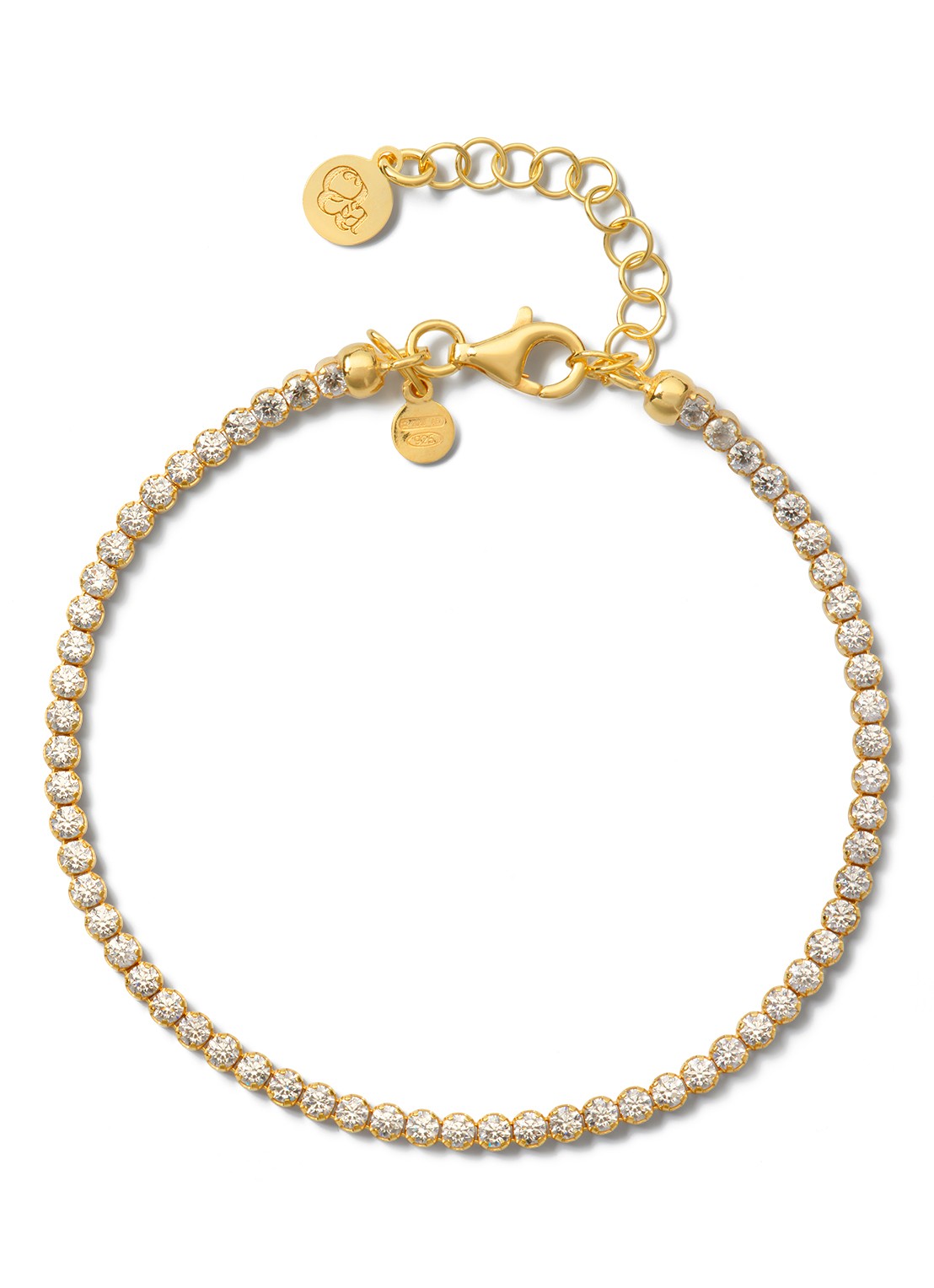 Casa Jewelry Steffi armband verguld  - voorkant goud