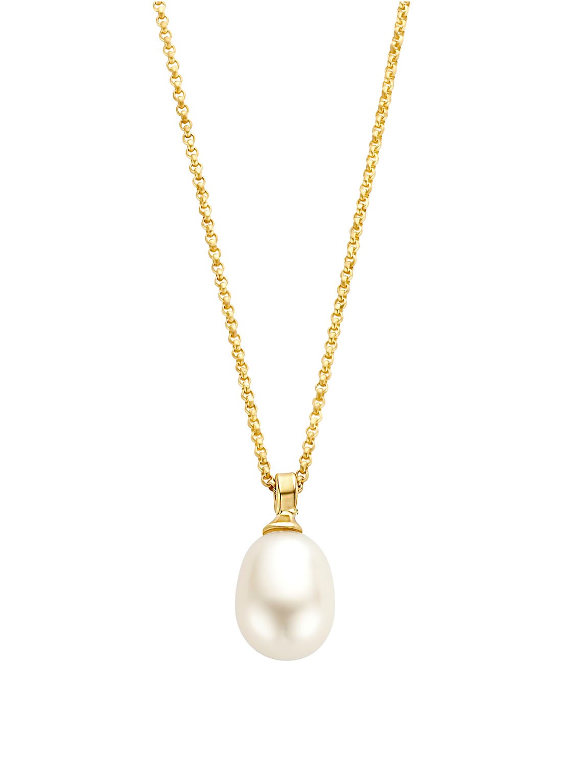 Casa Jewelry Tahiti ketting verguld - voorkant goud