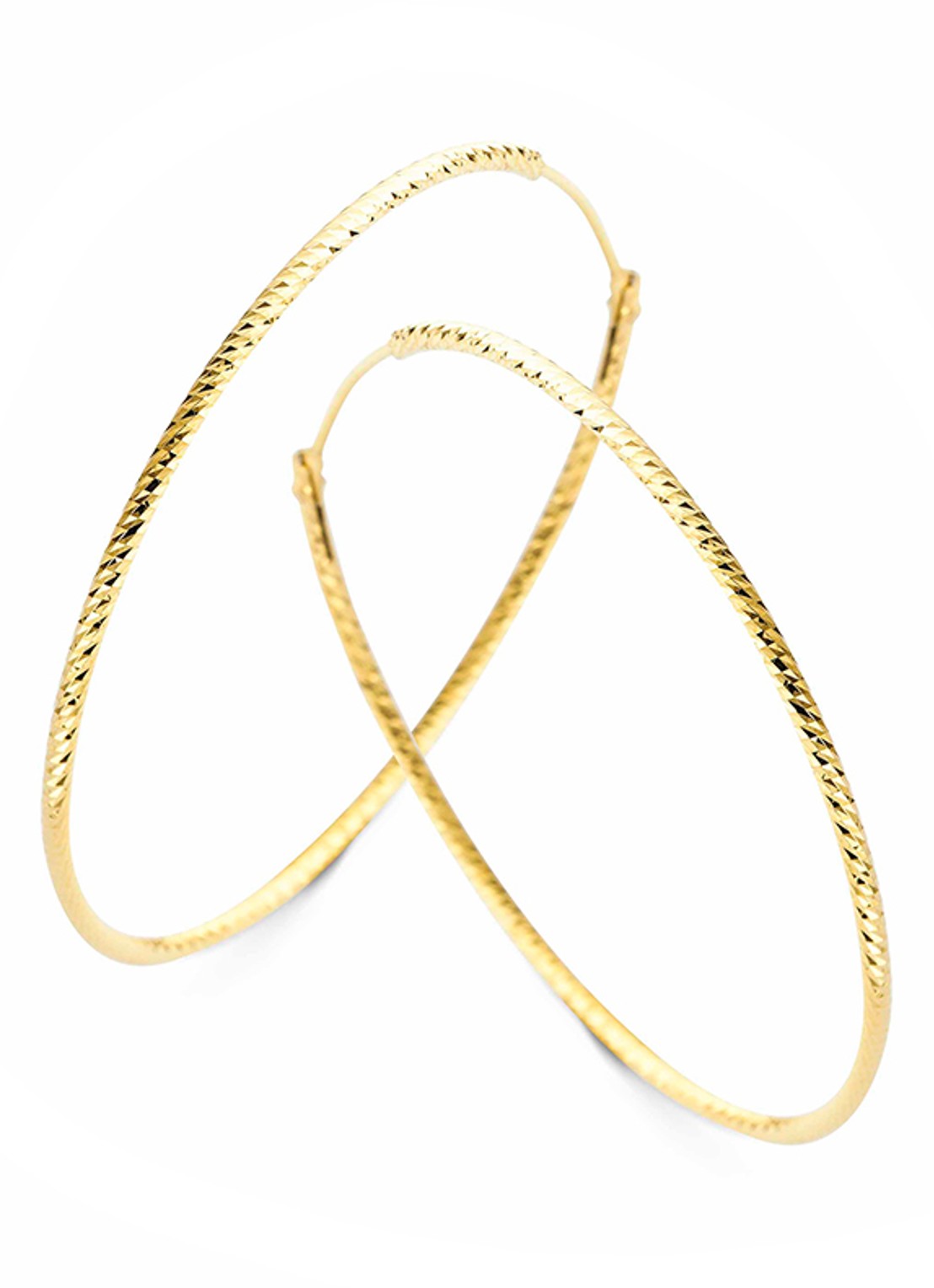 Casa Jewelry Tuscana 20 oorringen verguld - voorkant goud