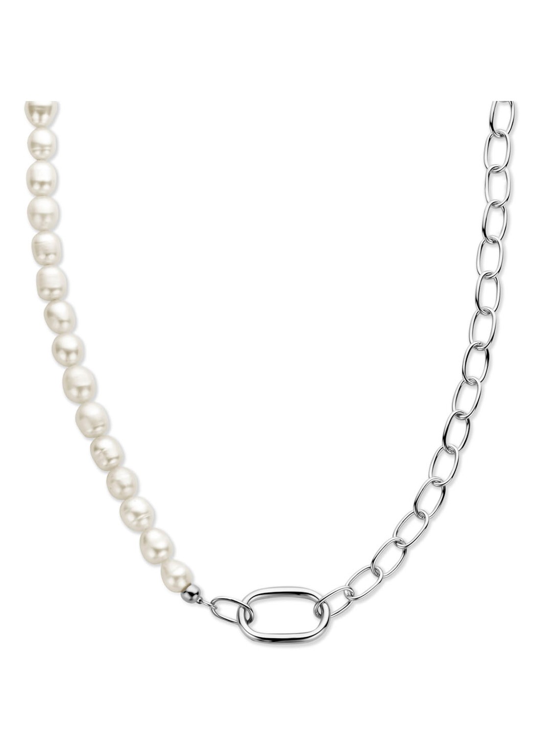 Casa Jewelry Verona ketting van zilver - voorkant zilver