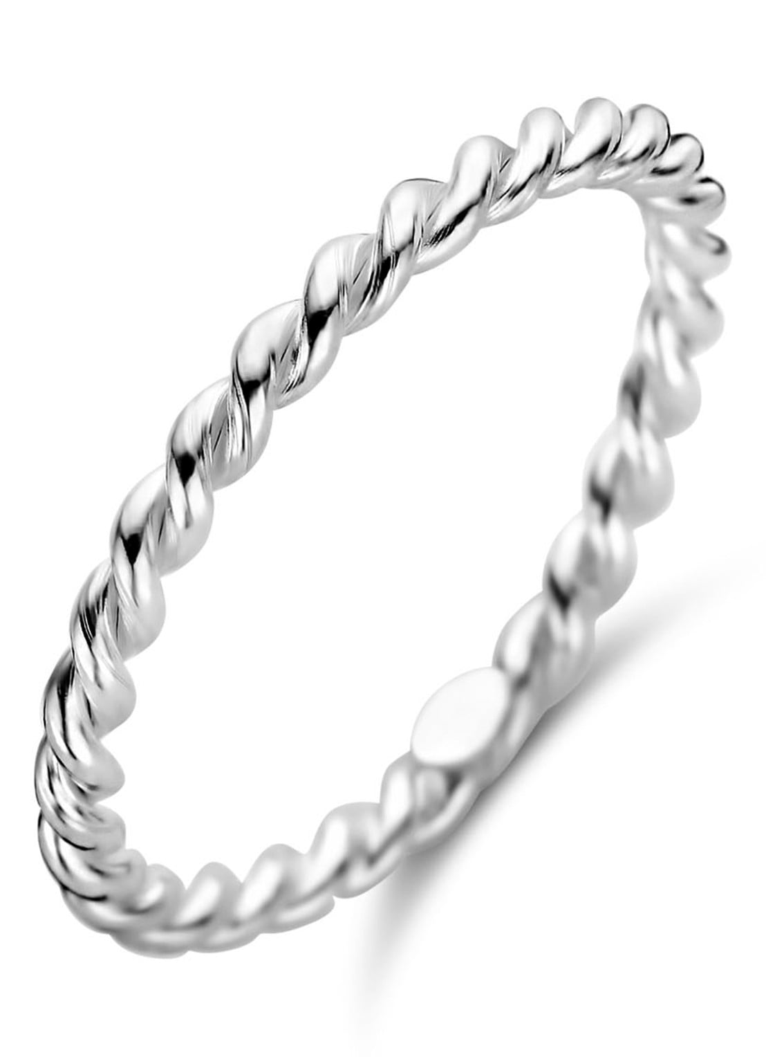Casa Jewelry Wire ring van zilver - voorkant zilver