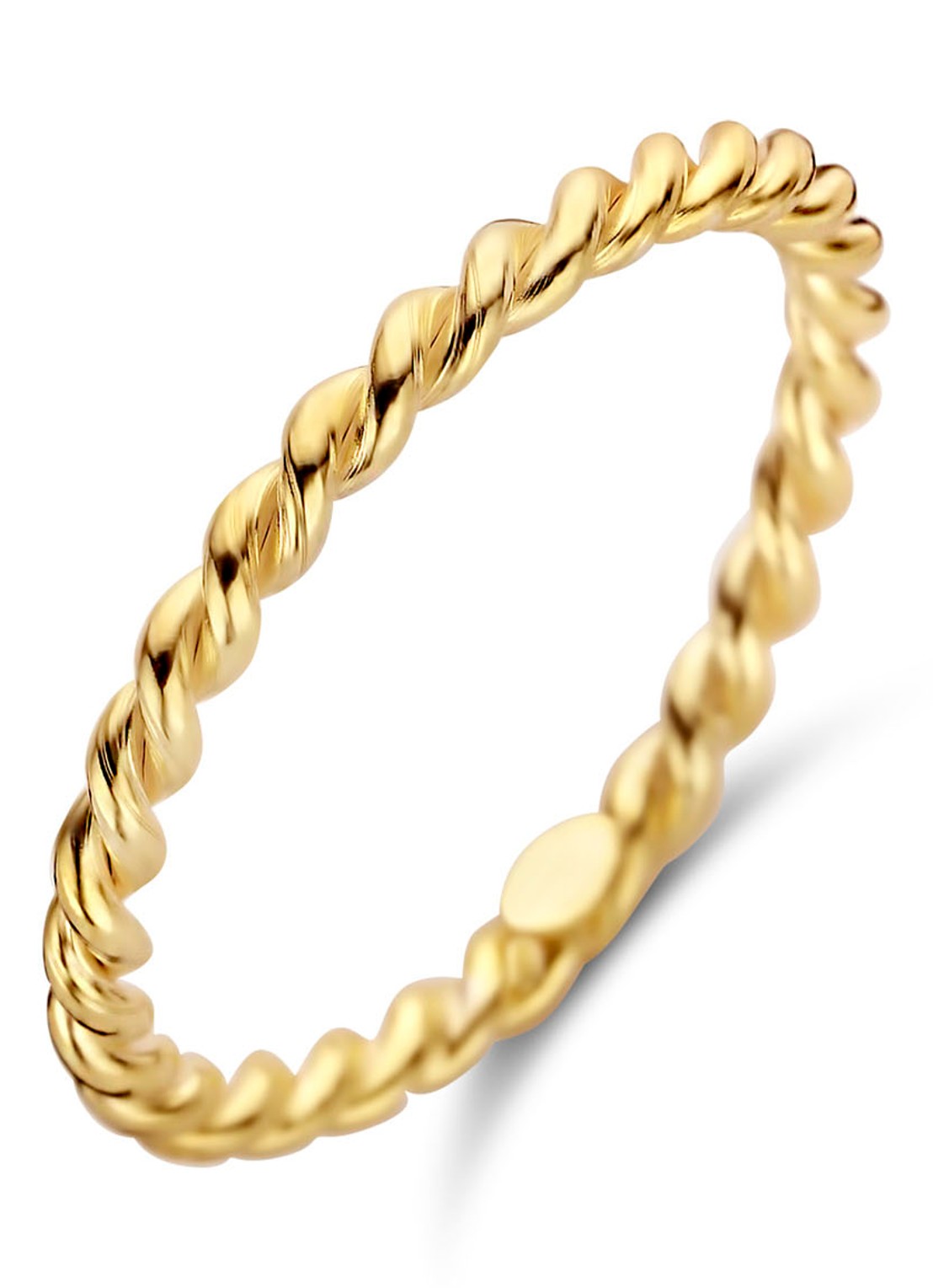 Casa Jewelry Wire ring verguld - voorkant goud