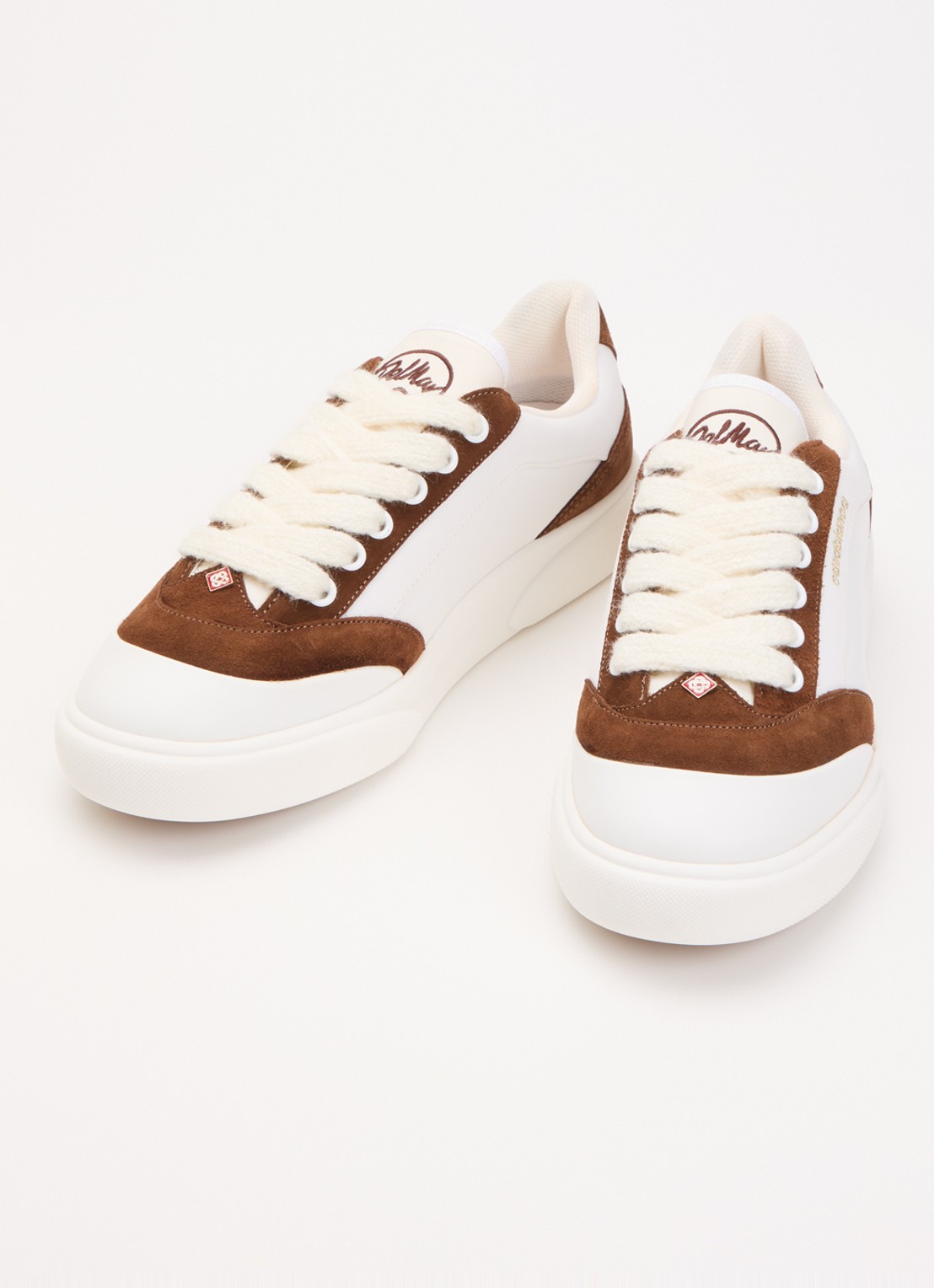 Casablanca Del Mar sneaker met details van suède - detail 3 wit