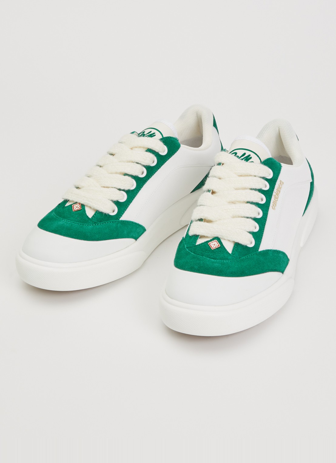 Casablanca Del Mar sneaker met details van suède - detail 3 wit