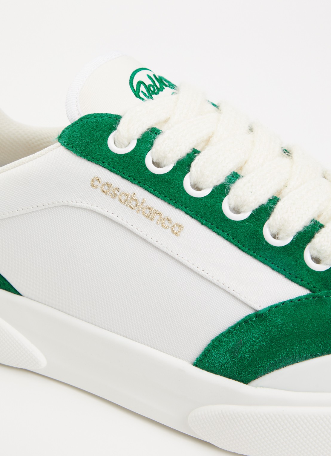 Casablanca Del Mar sneaker met details van suède - detail 6 wit