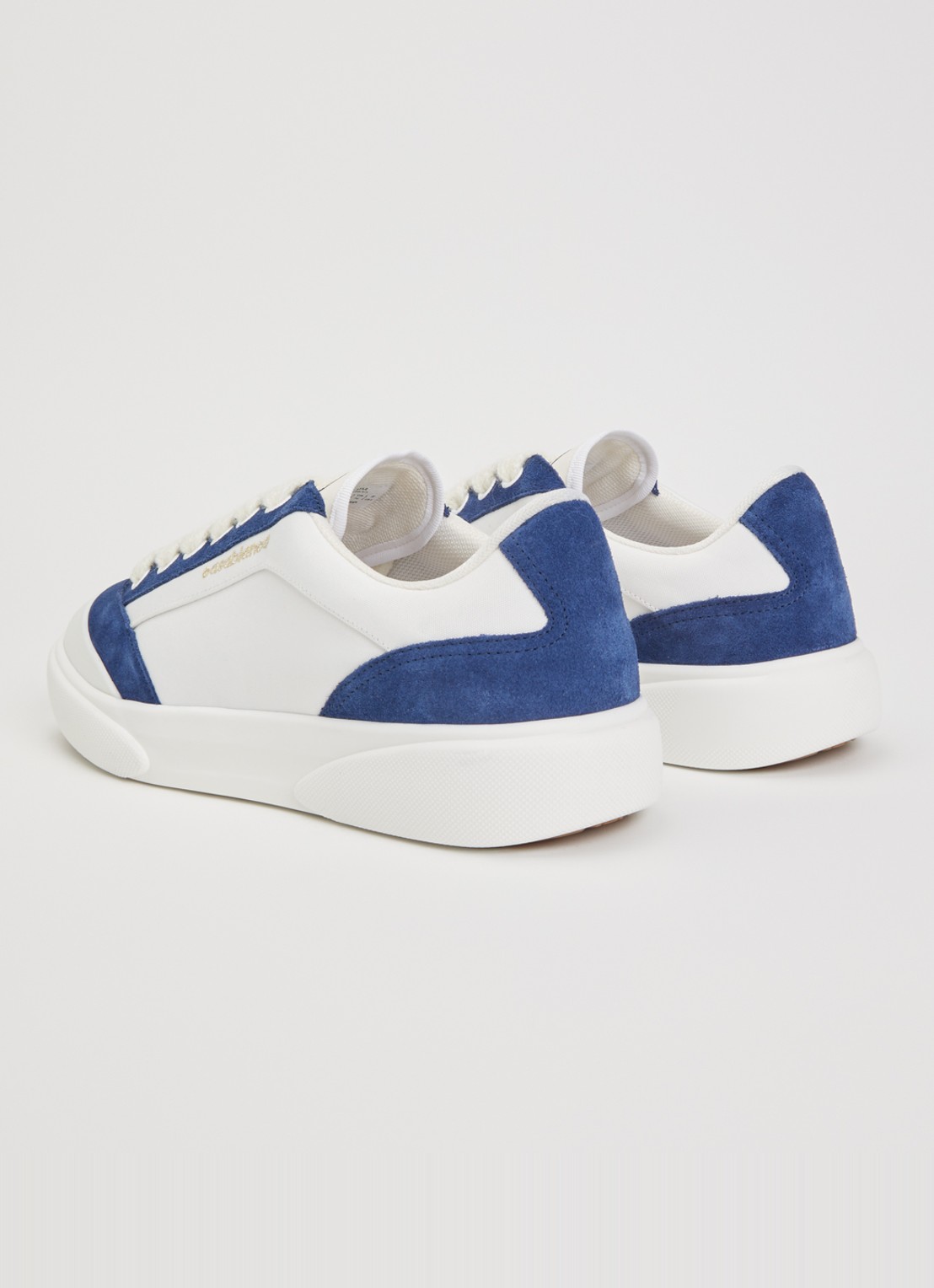 Casablanca Del Mar sneaker met details van suède - achterkant 2 wit