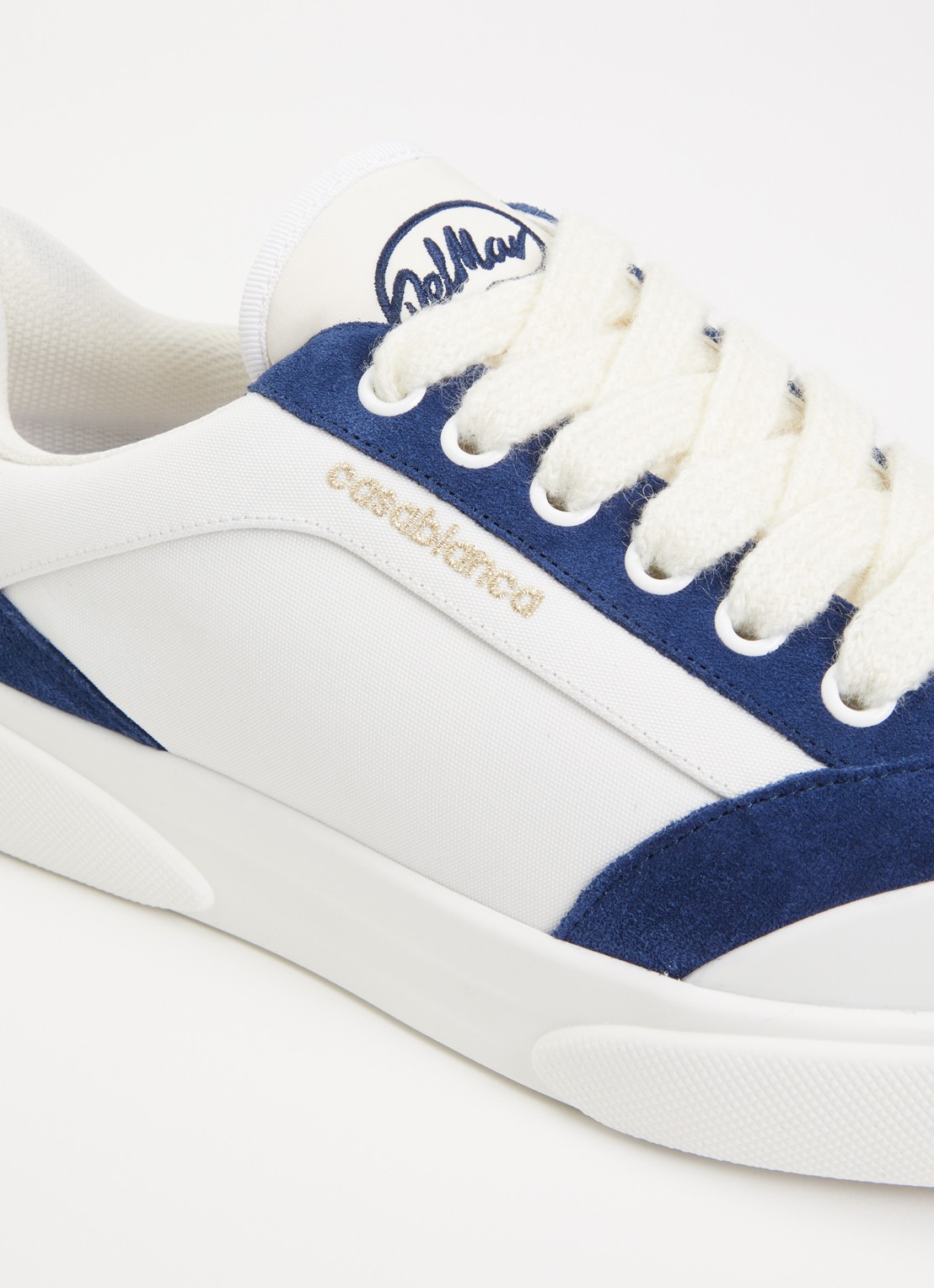 Casablanca Del Mar sneaker met details van suède - detail 6 wit